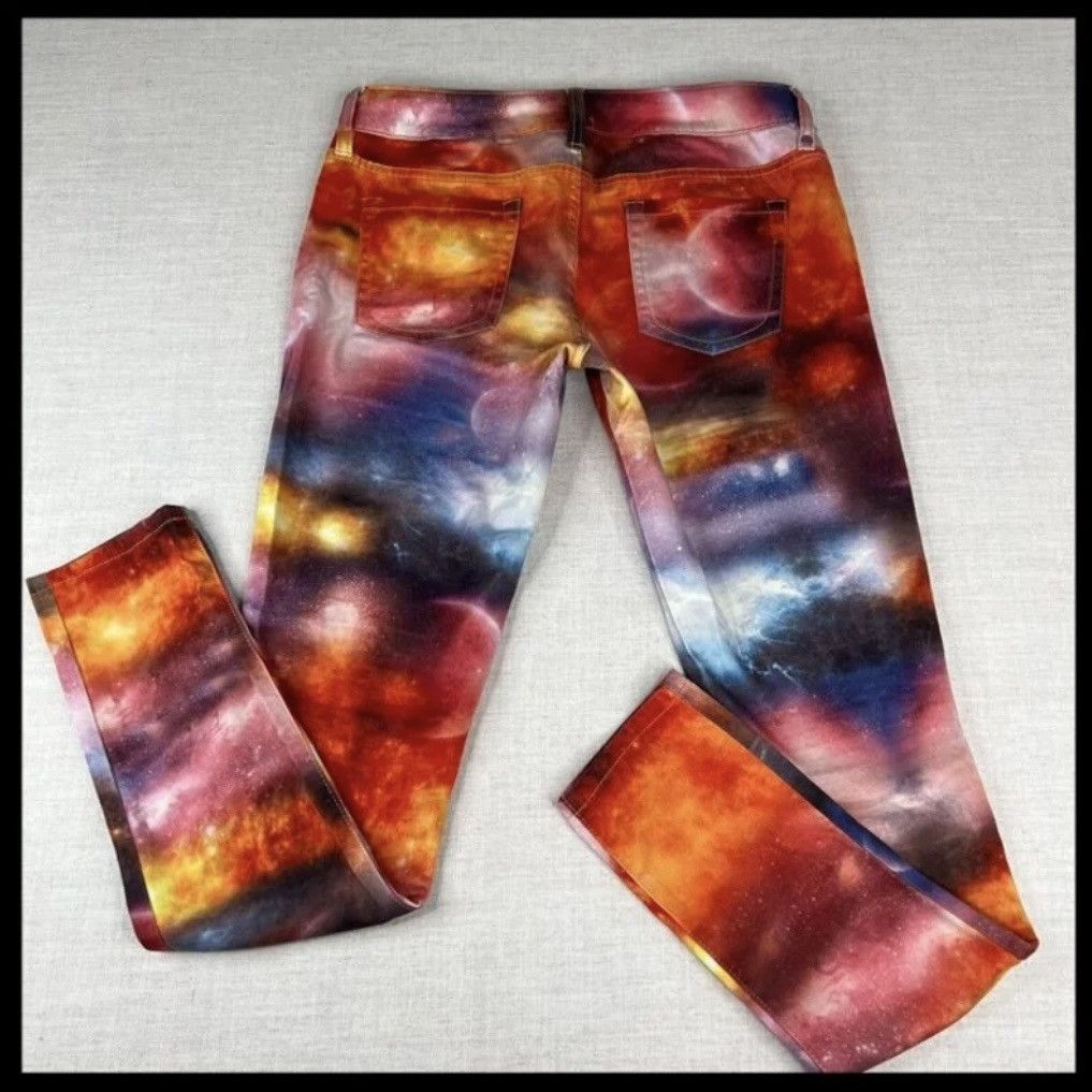 Nanette Lepore L'Amour Nanette Lepore Stretch Denim Multicolored Galaxy Size 28" / US 6 / IT 42 - 3 Thumbnail