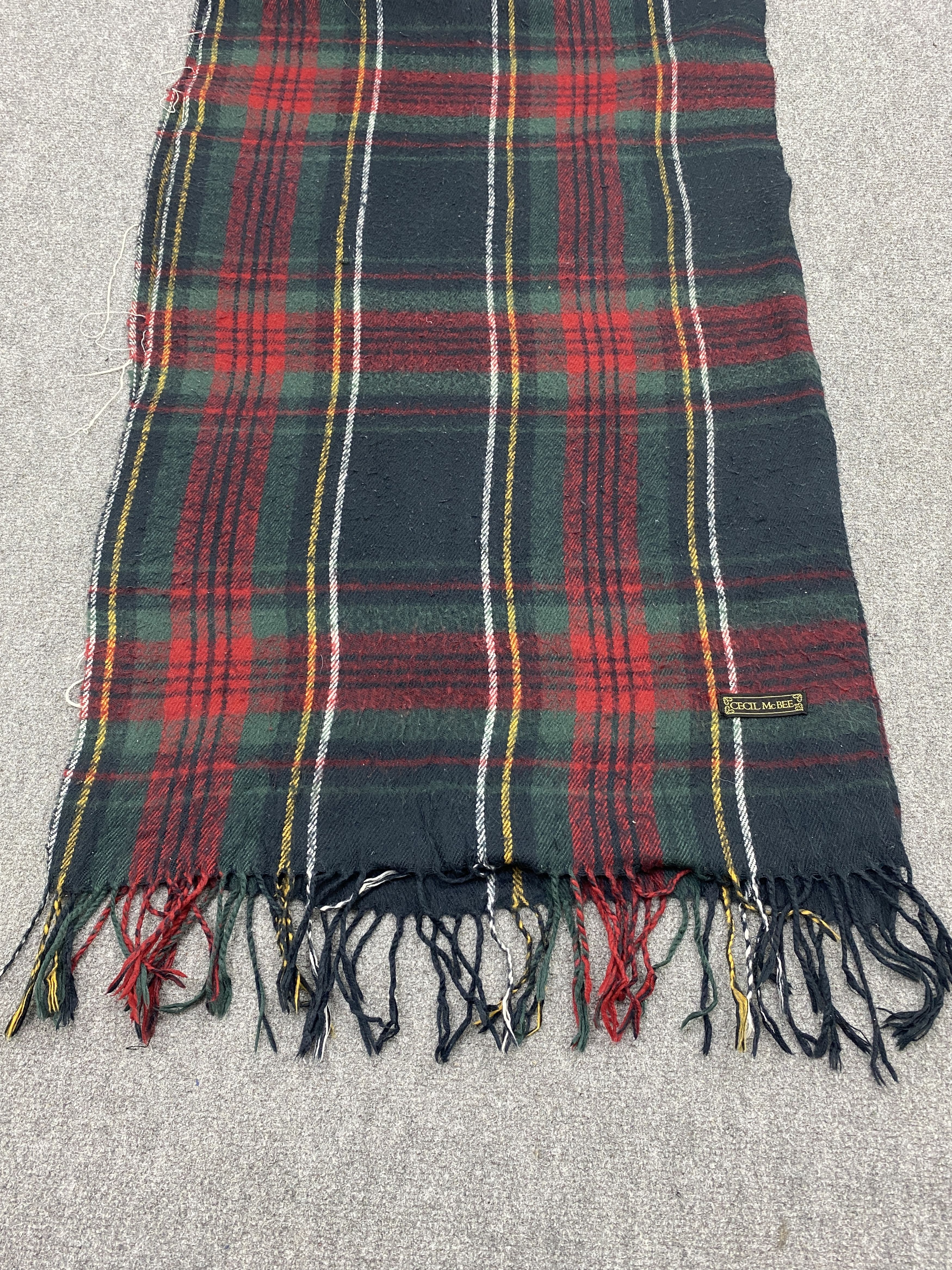 Other Vintage Cecil McBee Scarf / Muffler / Neckwear - SC0003 Size ONE SIZE - 4 Thumbnail