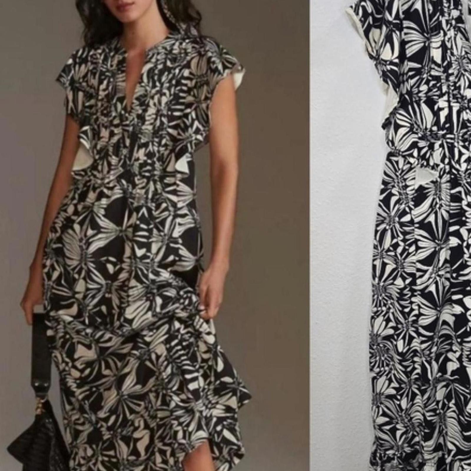 Designer Maeve Anthropologie Cassandra Dress Size S / US 4 / IT 40 - 1 Thumbnail
