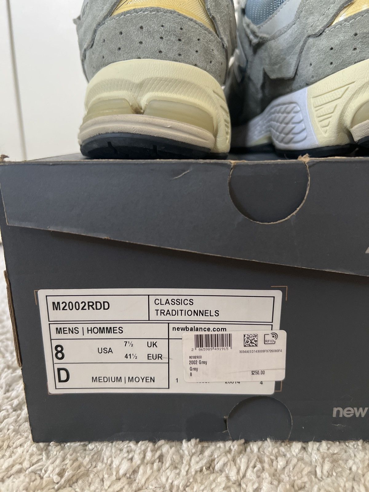New Balance New Balance 2002R Protection Pack Mirage Grey M2002RDD Size US 8 / EU 41 - 8 Thumbnail