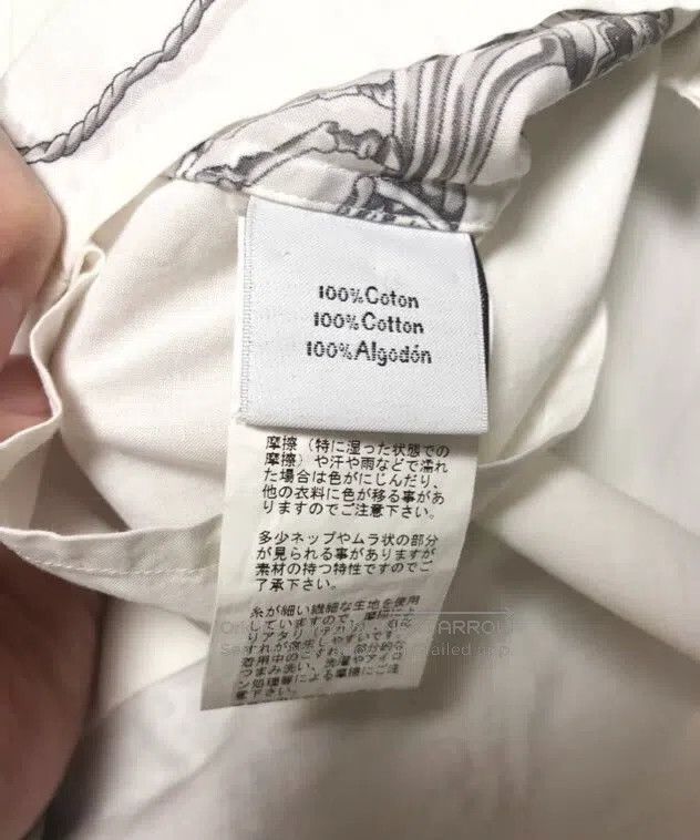 Hermes Hermes size 41 Runway Full Back Skull Knight Shirt Size US XXS / EU 40 - 8 Thumbnail