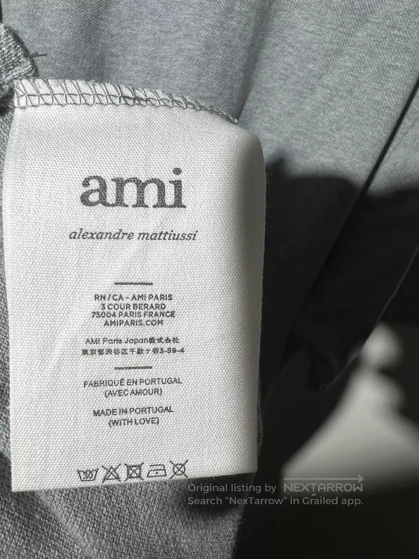 AMI AMi Men's Classic Polo Shirt. Size US L / EU 52-54 / 3 - 7 Thumbnail