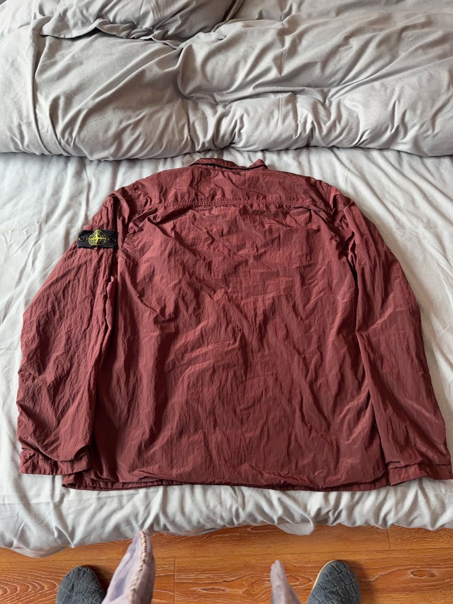Stone Island Stone Island FW17 Metallic Red Jacket Size US XXS / EU 40 - 2 Thumbnail