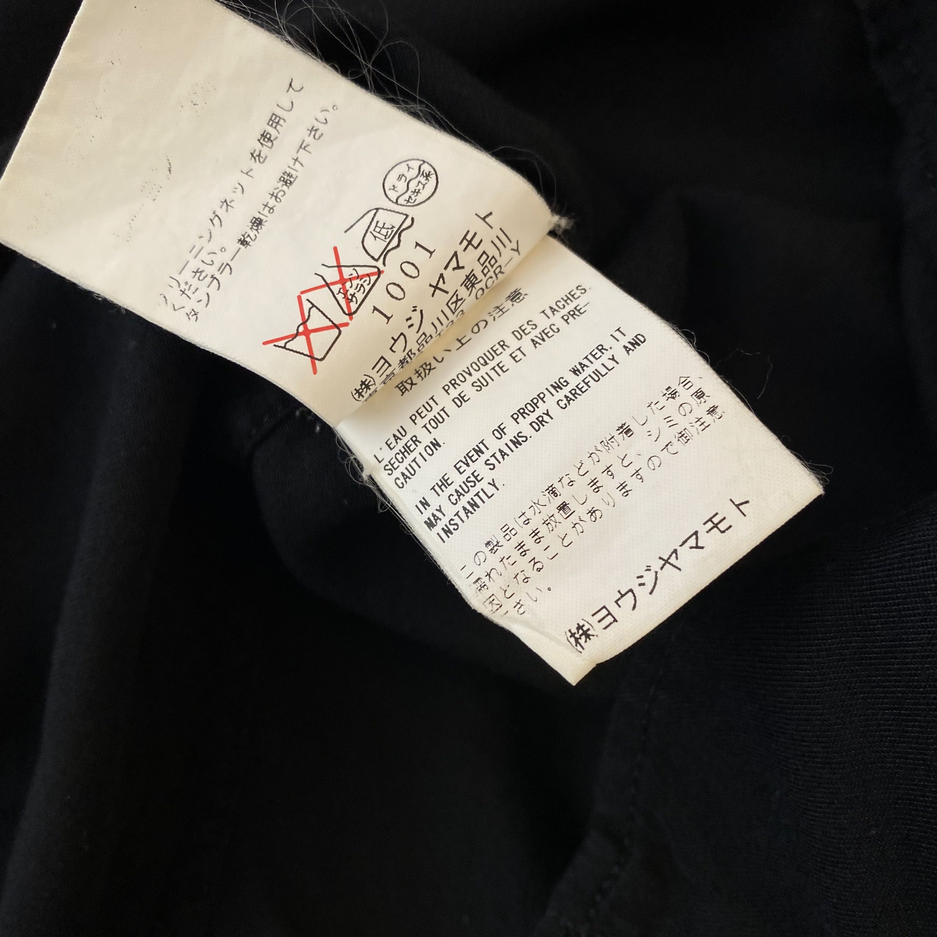 Y's Y's by Yohji Yamamoto SS00 Asymmetrical Shirt Size L / US 10 / IT 46 - 9 Thumbnail