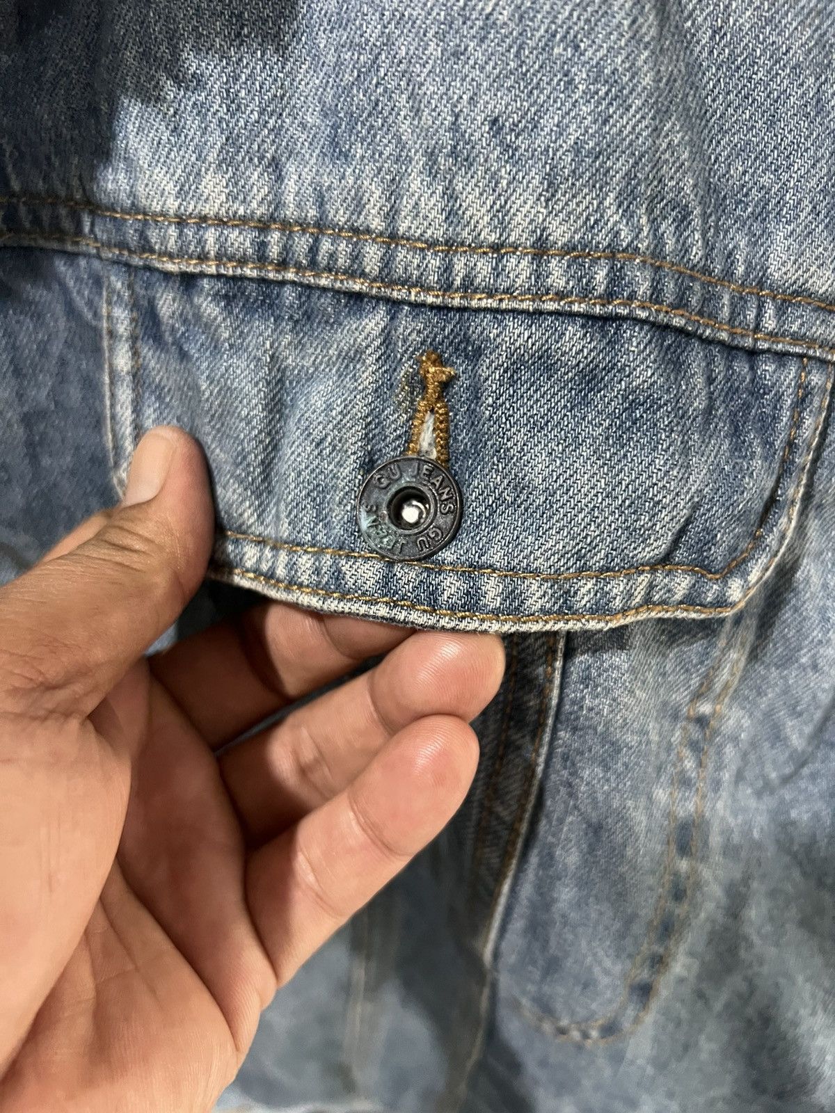 GU 🔥Gu Sherpa Denim Jacket Size US L / EU 52-54 / 3 - 13 Thumbnail