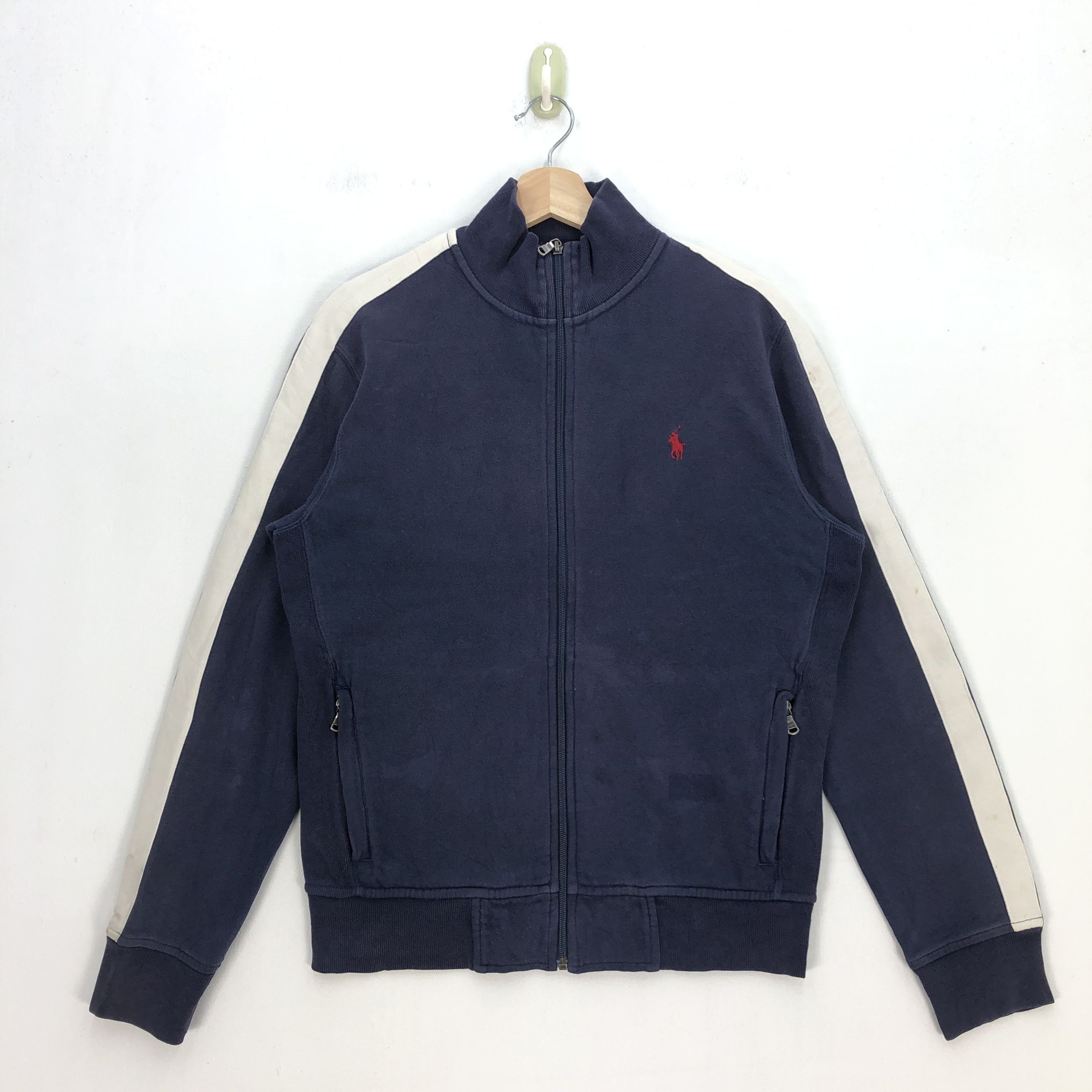 Polo Ralph Lauren Vintage Polo Ralph Lauren Sweater Zipper Sweatshirt Size US S / EU 44-46 / 1 - 1 Thumbnail