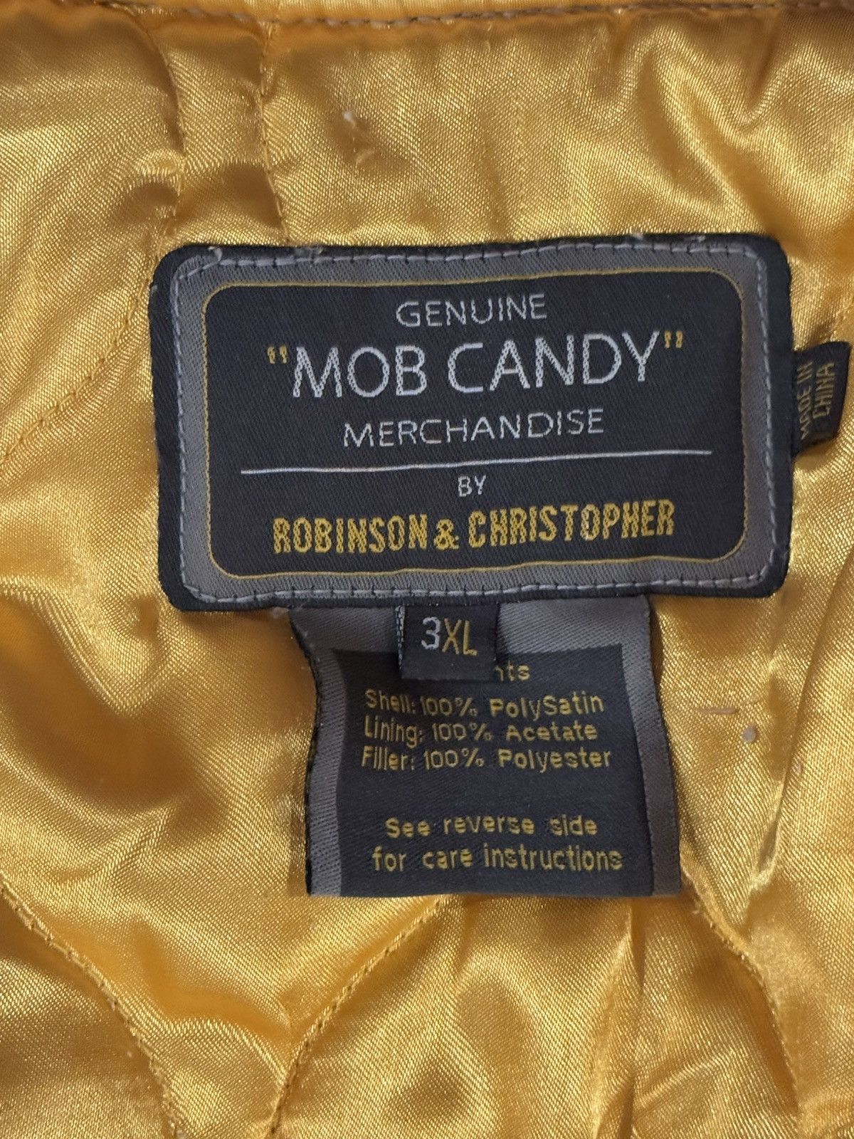 Other Mob Candy Pretty Boy Floyd Penthouse Perks Satin Jacket 3XL Size US XXL / EU 58 / 5 - 5 Thumbnail