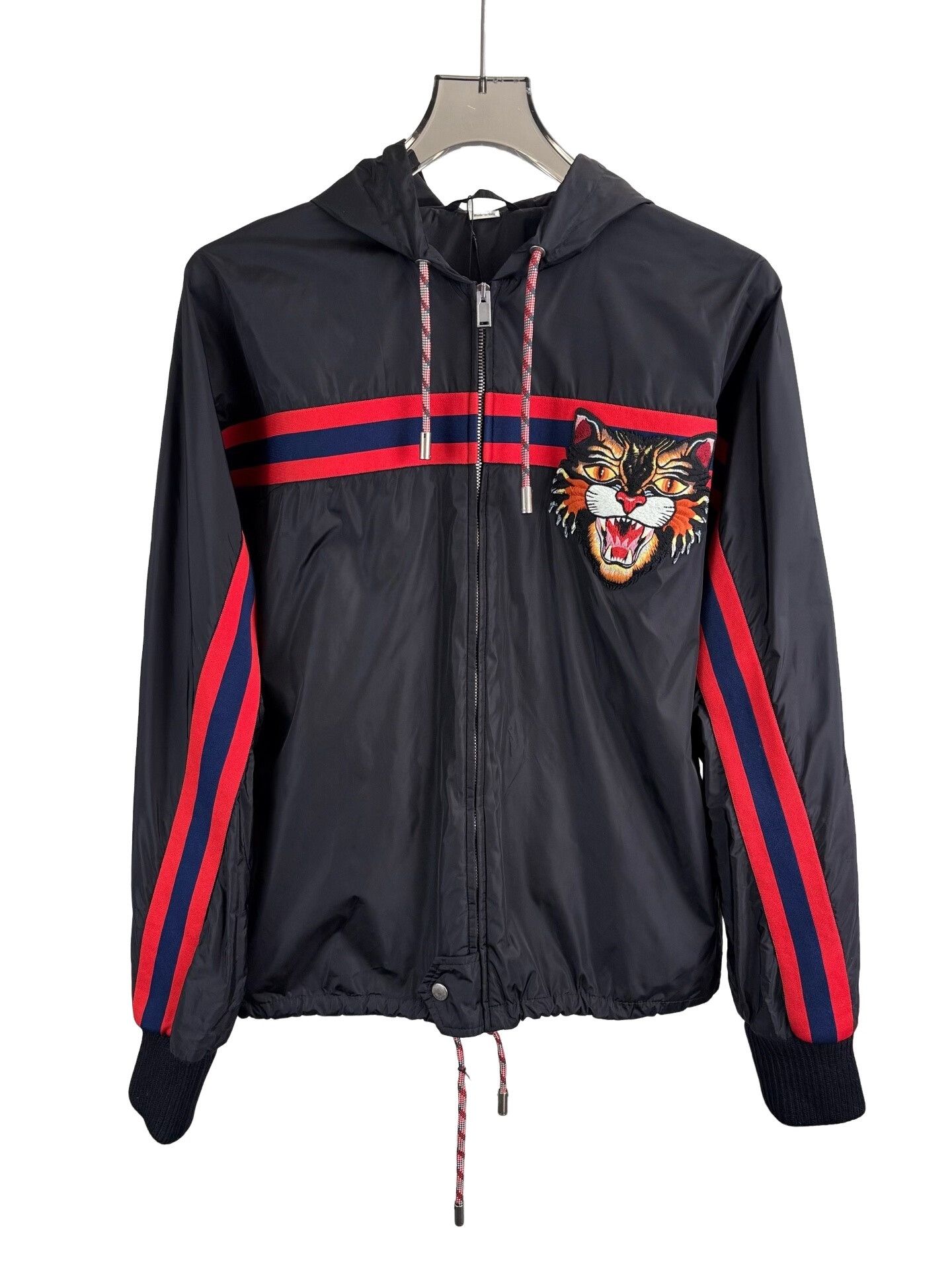 Gucci Gucci Tiger Patch Hooded Windbreaker Size 46 Size US S / EU 44-46 / 1 - 1 Thumbnail