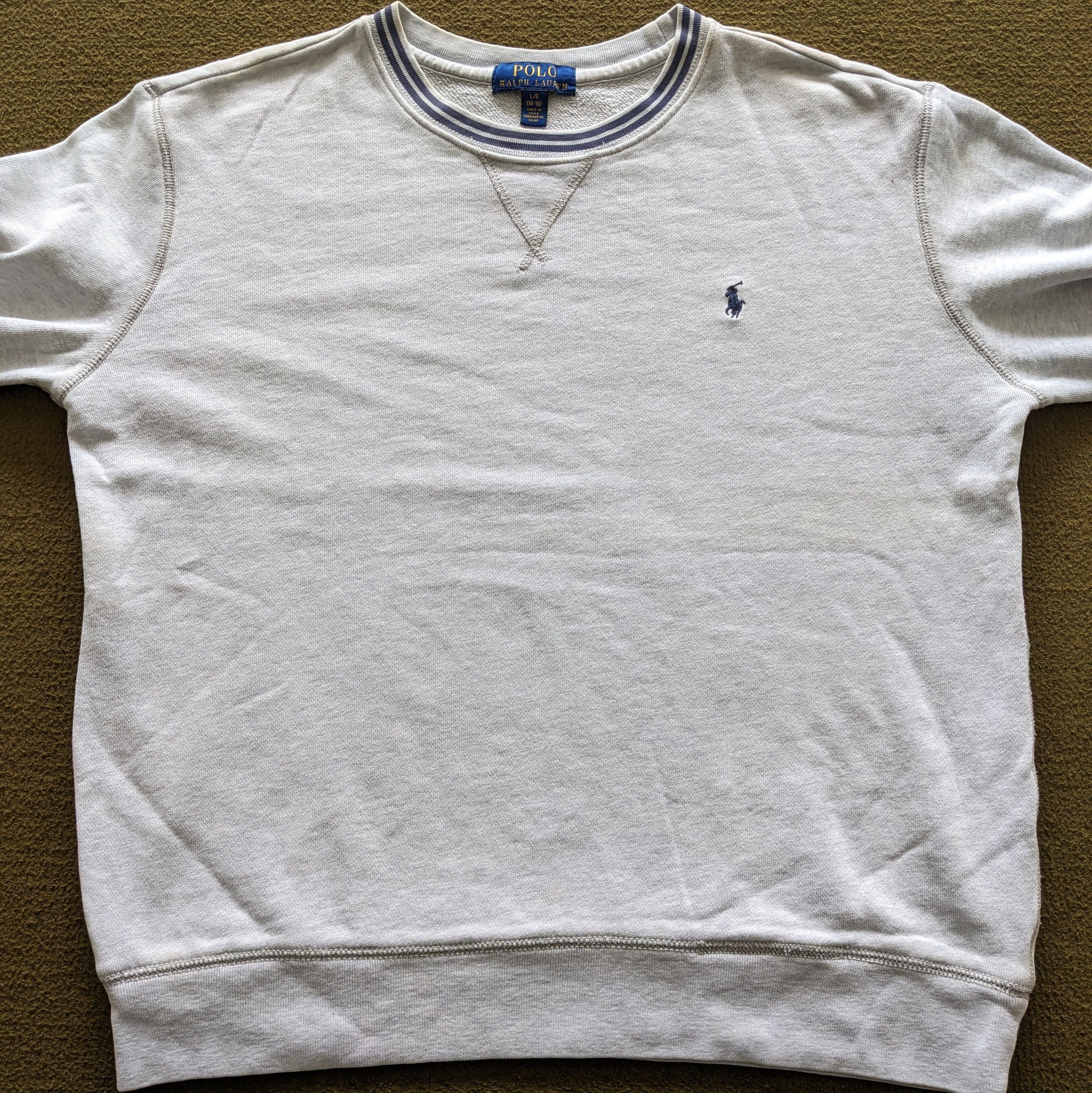 Vintage Vintage POLO by Ralph Lauren Luxury Brand Sweatshirt Size US M / EU 48-50 / 2 - 2 Thumbnail