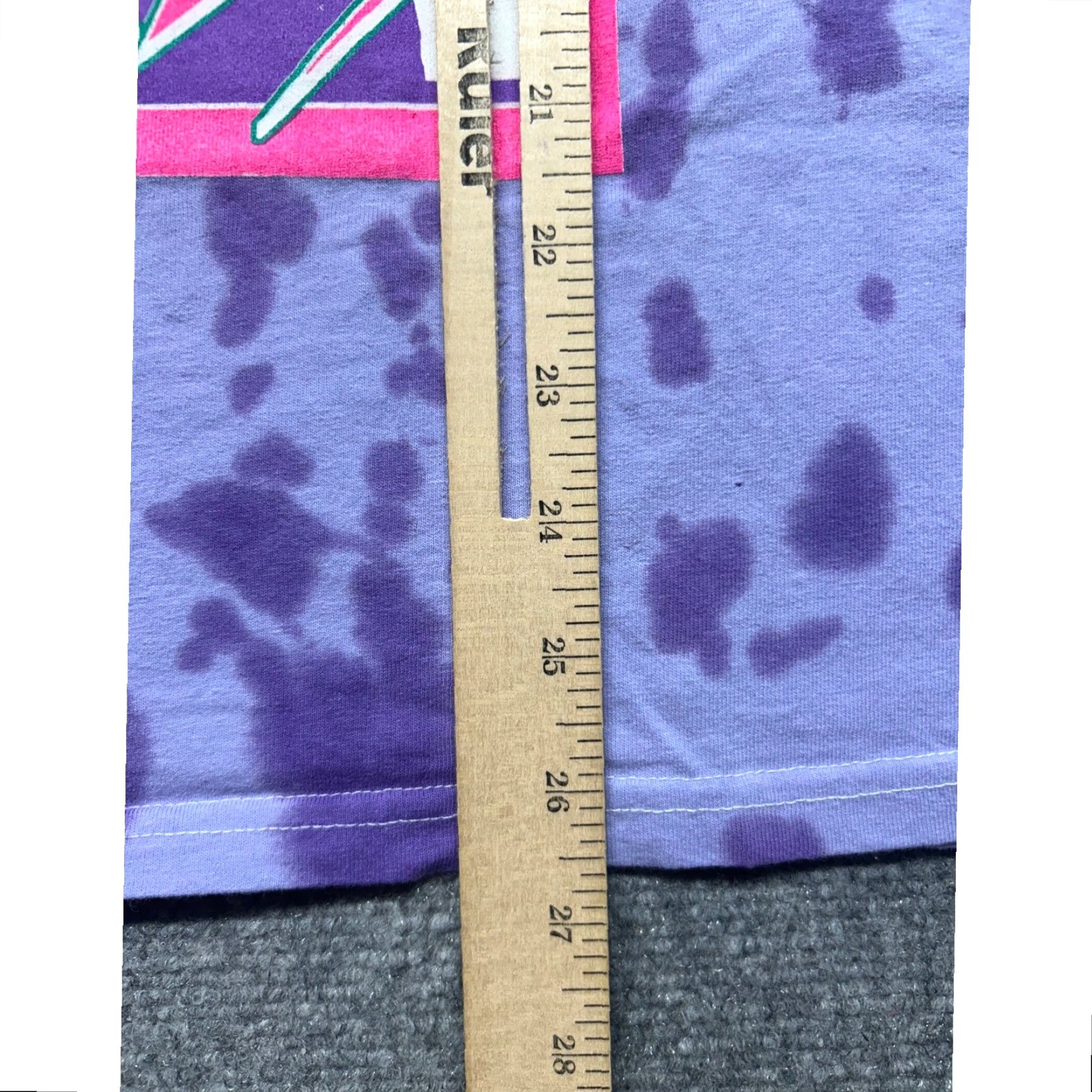 Vintage Diana Ross The Boss Apparel T-Shirt Womens 2X Purple Tie Dye Retro Graphic New Size XXL / US 16-18 / IT 52-54 - 7 Thumbnail
