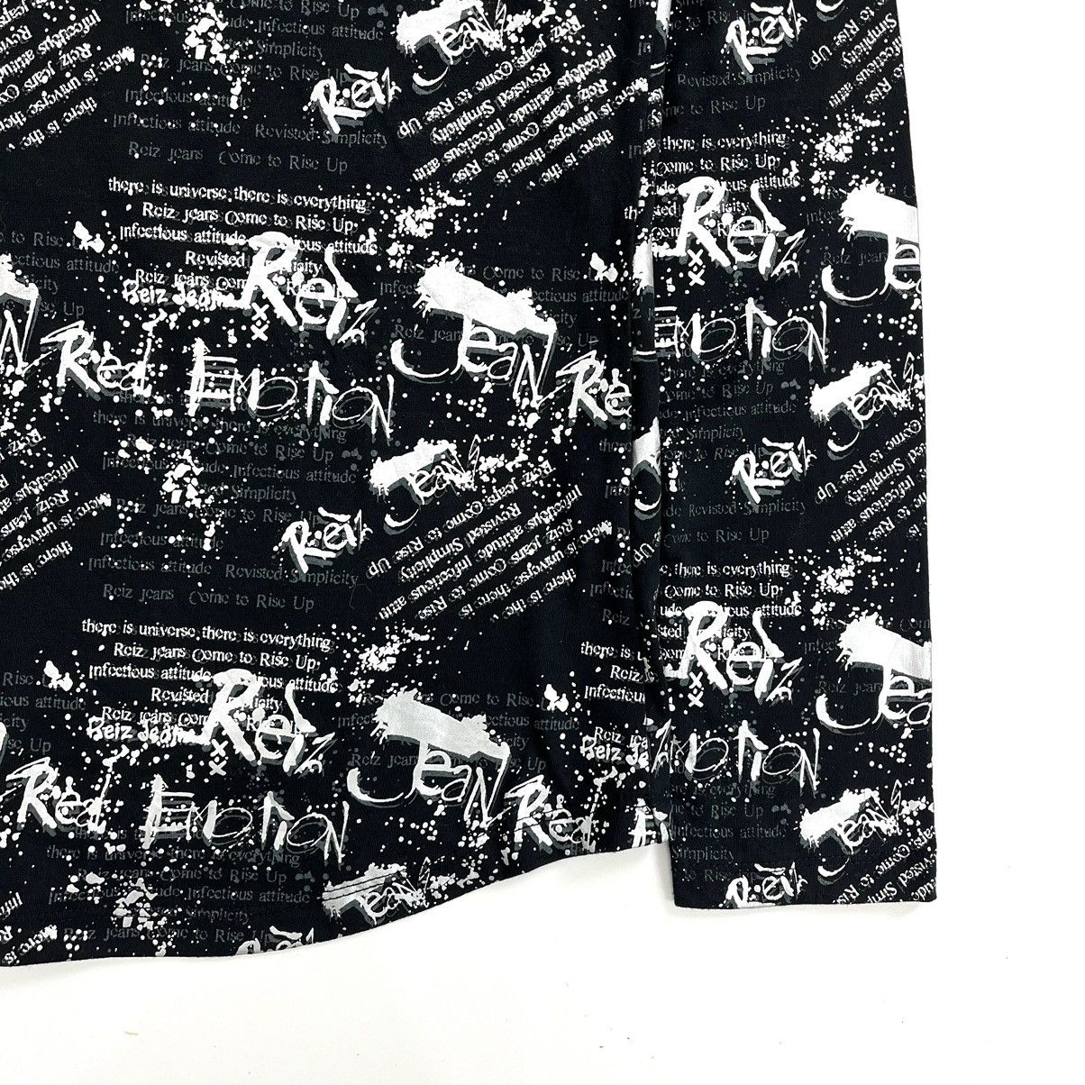If Six Was Nine Reiz Emotionlike Poem Gothic Grunge Punk Lgb Style Long Tee Size US S / EU 44-46 / 1 - 12 Thumbnail