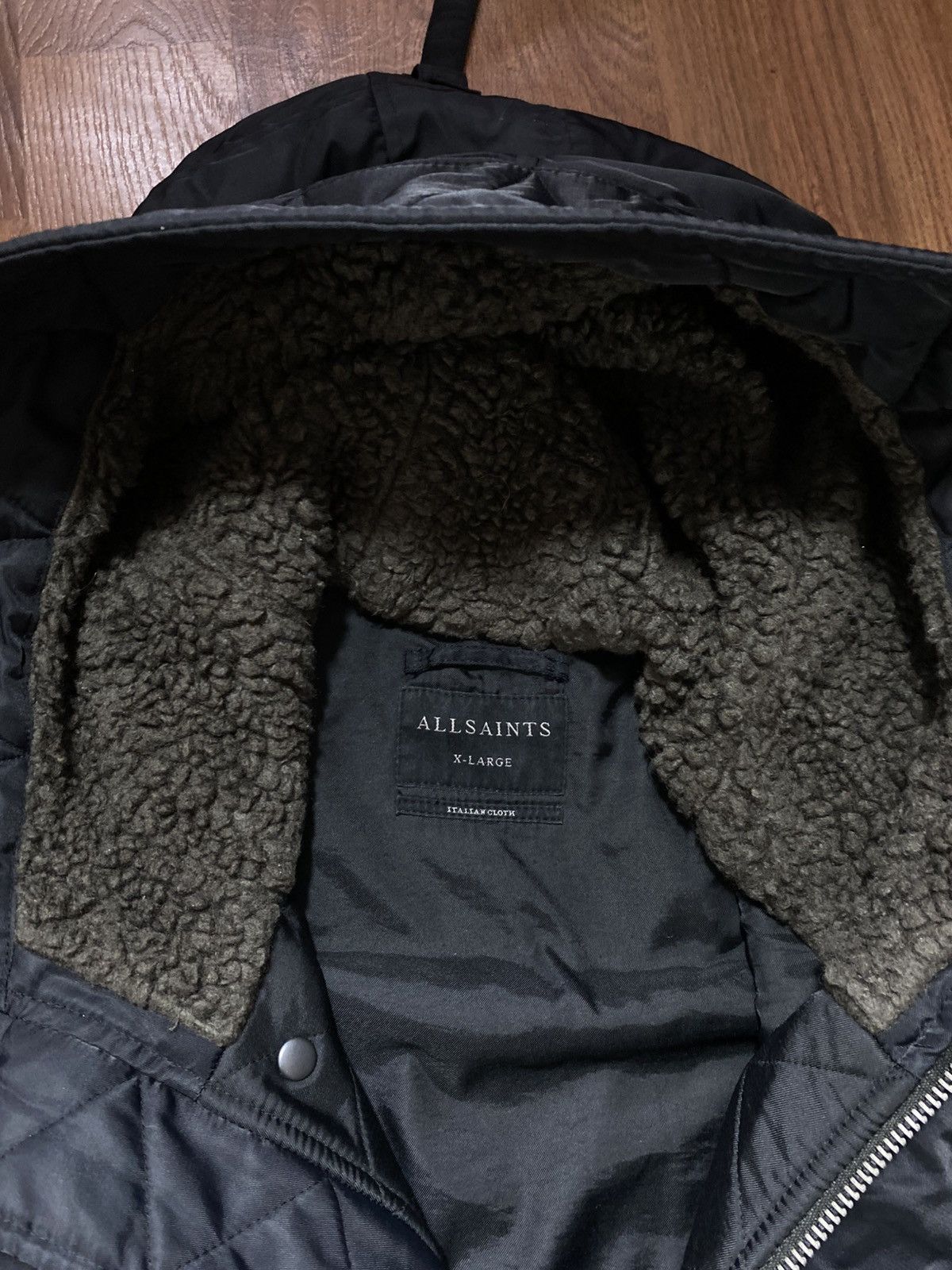 Allsaints Allsaints Black Work Jacket Size US XL / EU 56 / 4 - 3 Thumbnail
