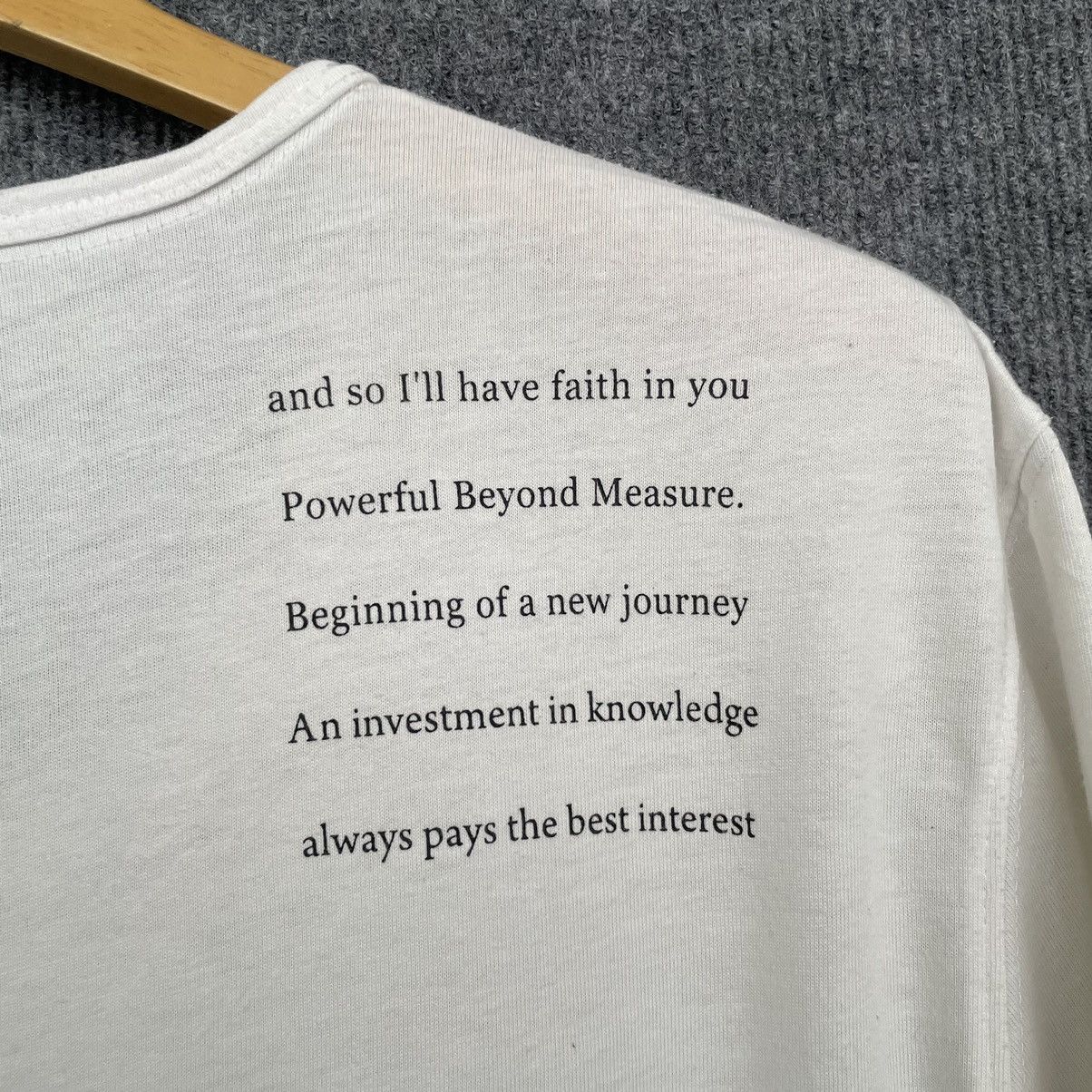 If Six Was Nine × Nicole Club × Seditionaries Nicole Club For Men Seditionaries Poem T Shirt Size US M / EU 48-50 / 2 - 9 Thumbnail