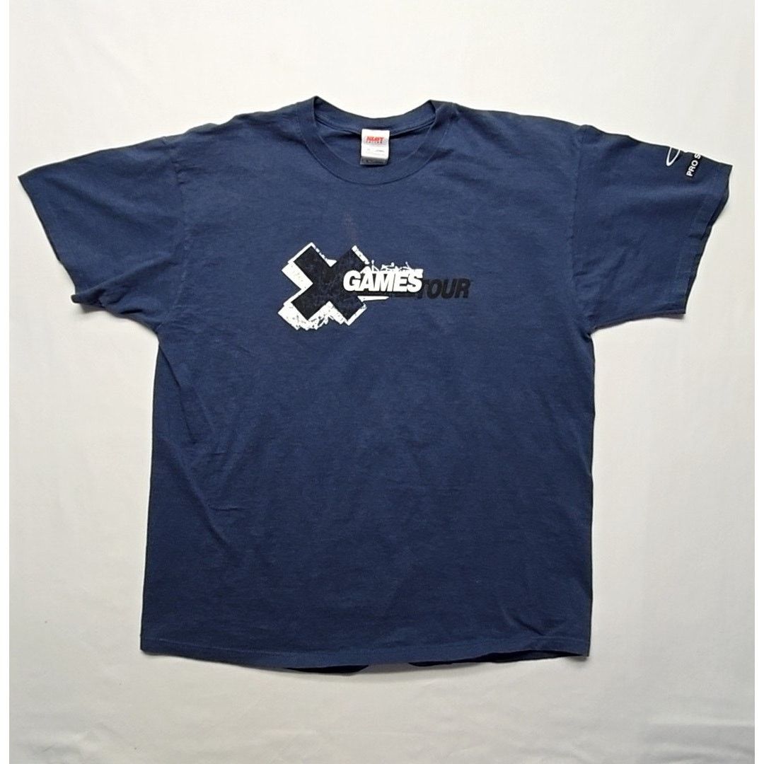 Fruit Of The Loom X Games Tour Tee Pro Sports MVP Graphic Blue XL Shirt Size US XL / EU 56 / 4 - 1 Thumbnail