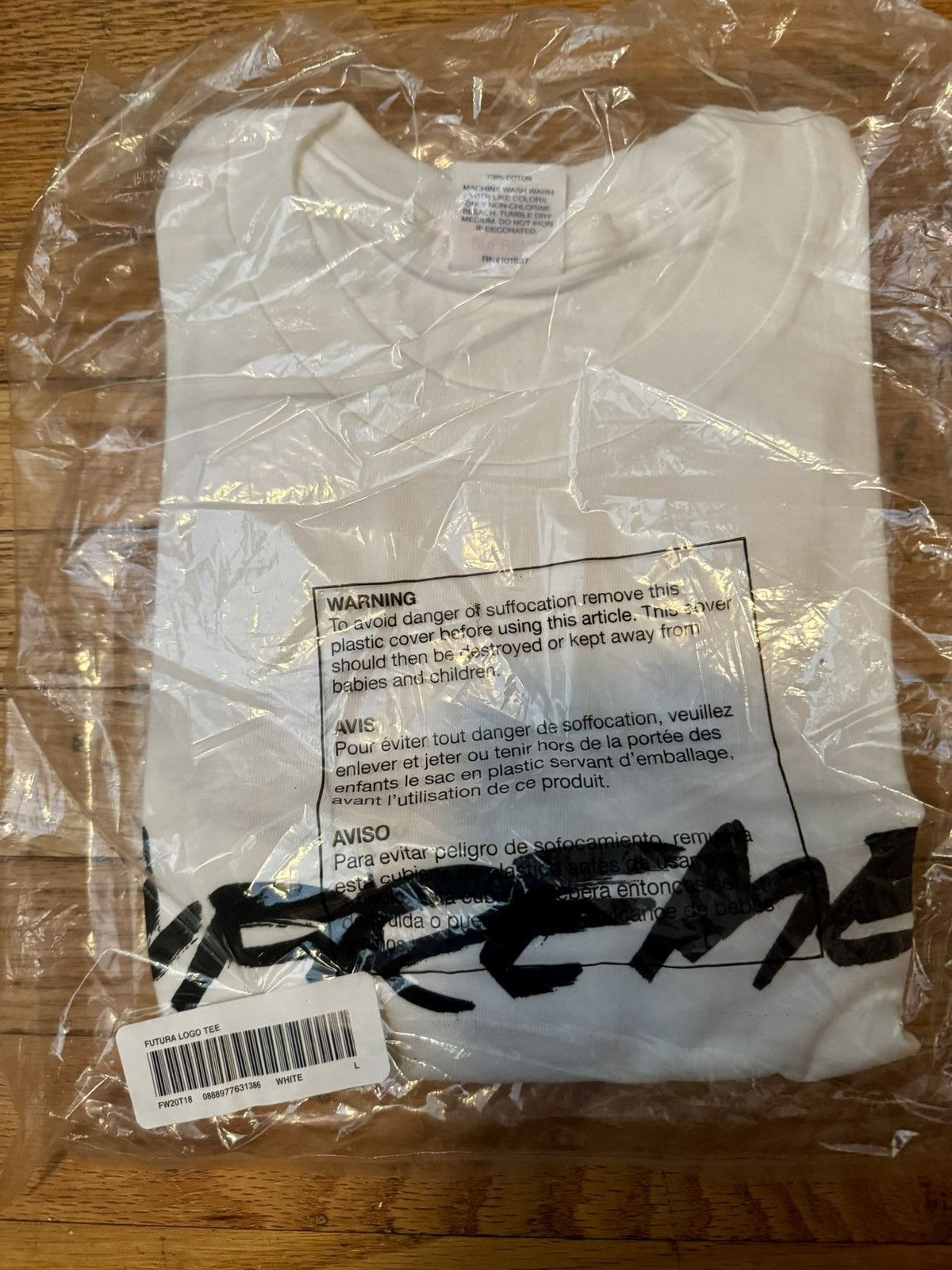 Futura × Supreme Supreme x Futura logo Tee Size US L / EU 52-54 / 3 - 3 Thumbnail