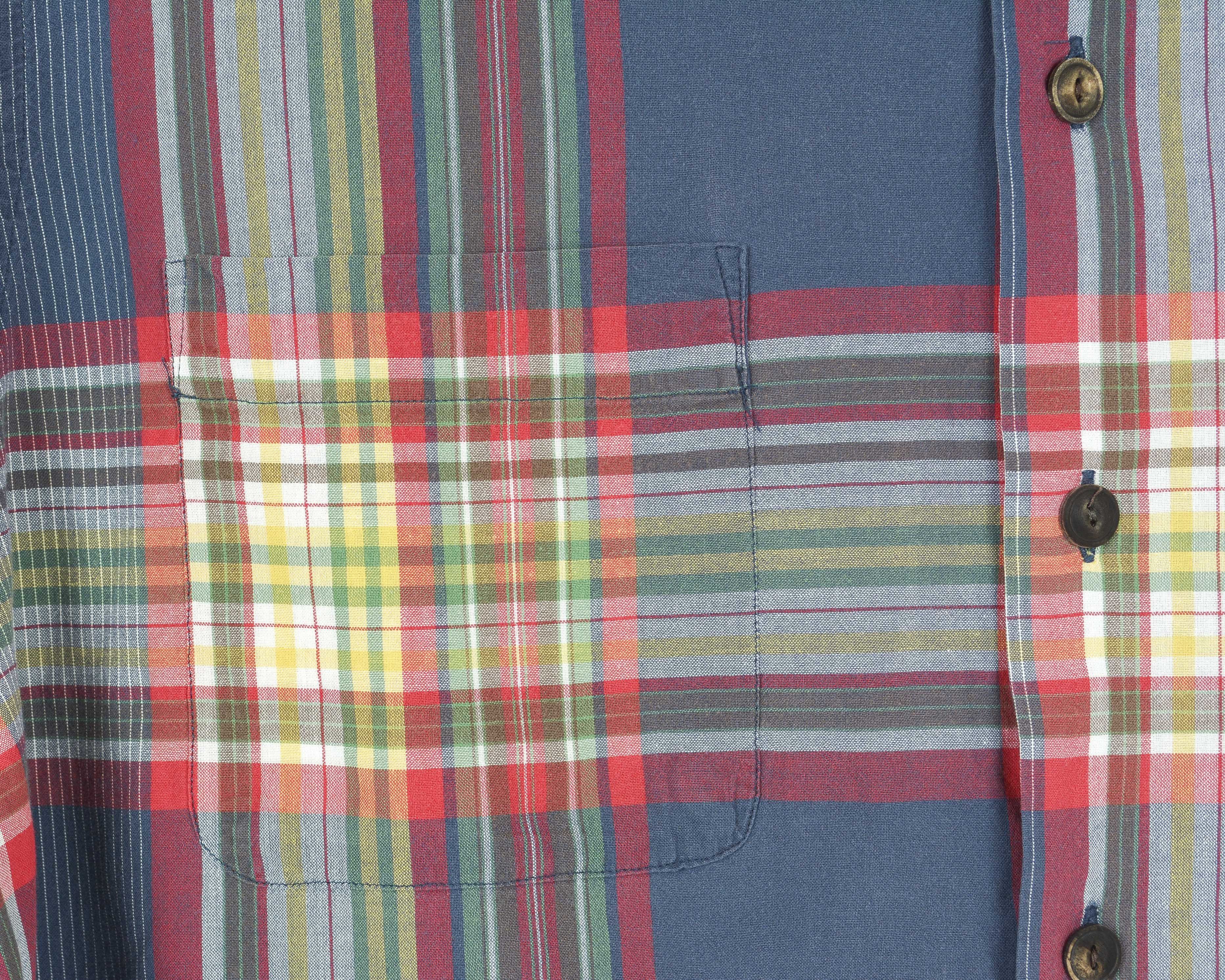 Polo Ralph Lauren Vintage Shirt XL Plaid Short Sleeve Check Cotton Tartan Size US XL / EU 56 / 4 - 3 Thumbnail