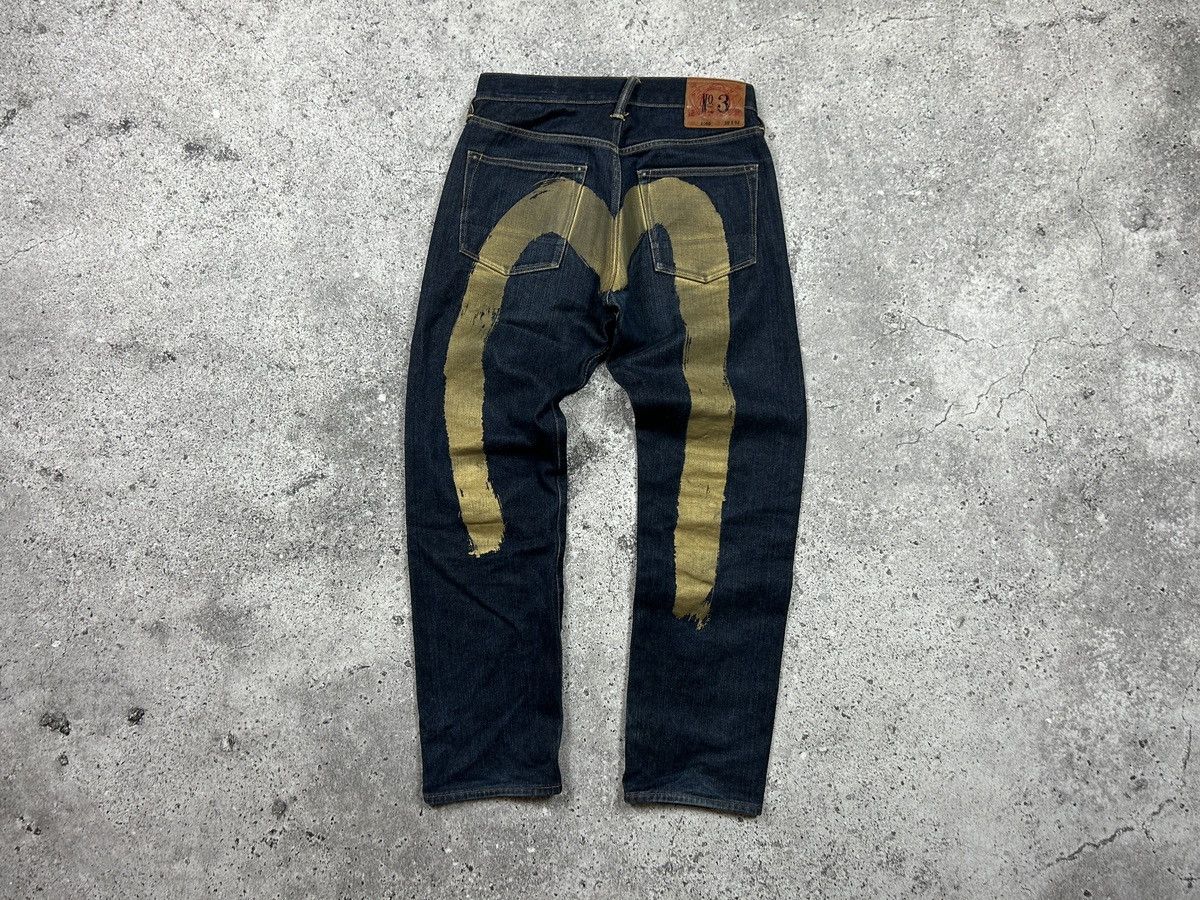 Evisu Evisu big print japanese selvedge denim Size US 30 / EU 46 - 1 Thumbnail