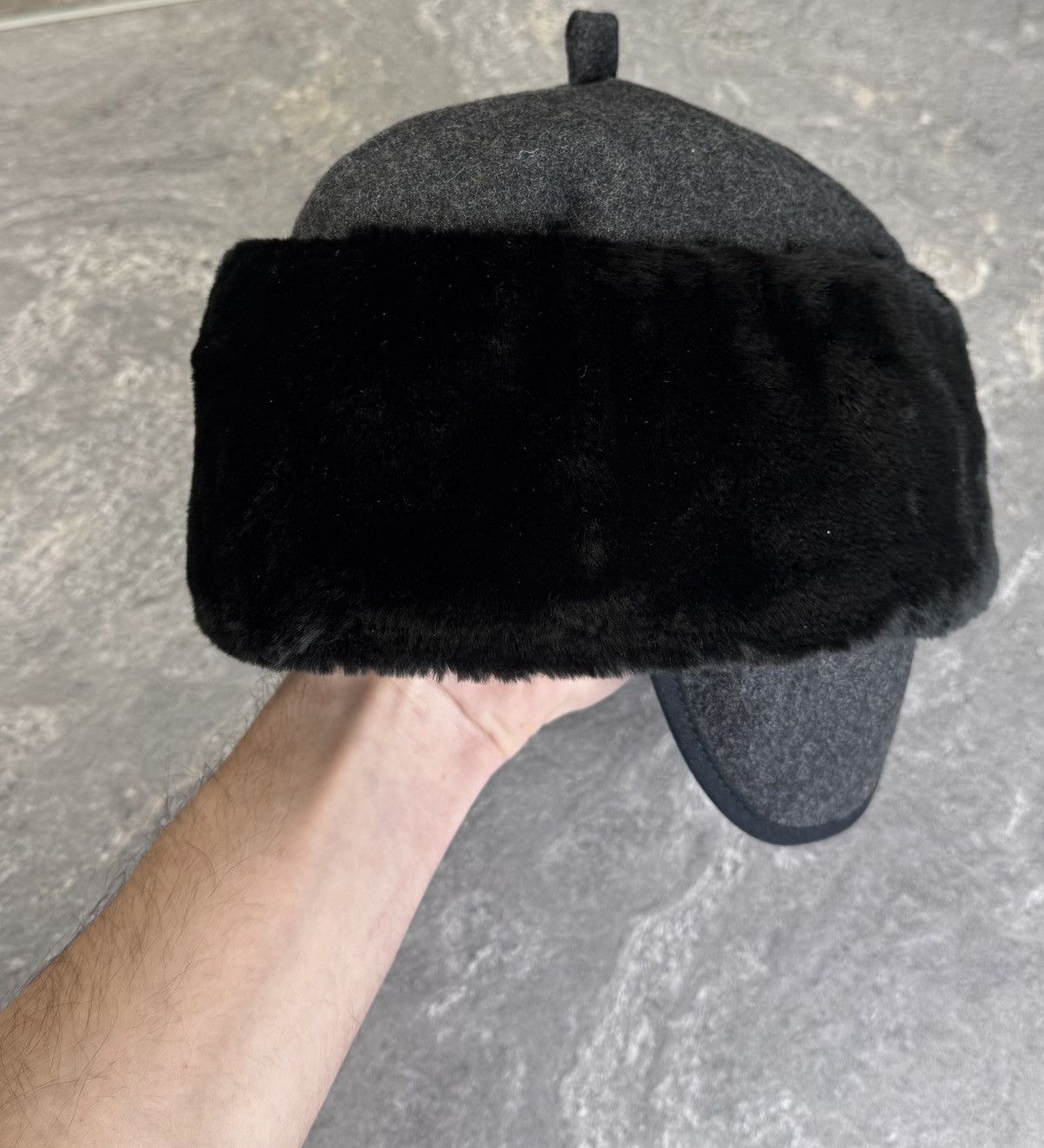 Japanese Brand Vintage Fredrikson fur Hat rare japan style Size ONE SIZE - 2 Thumbnail