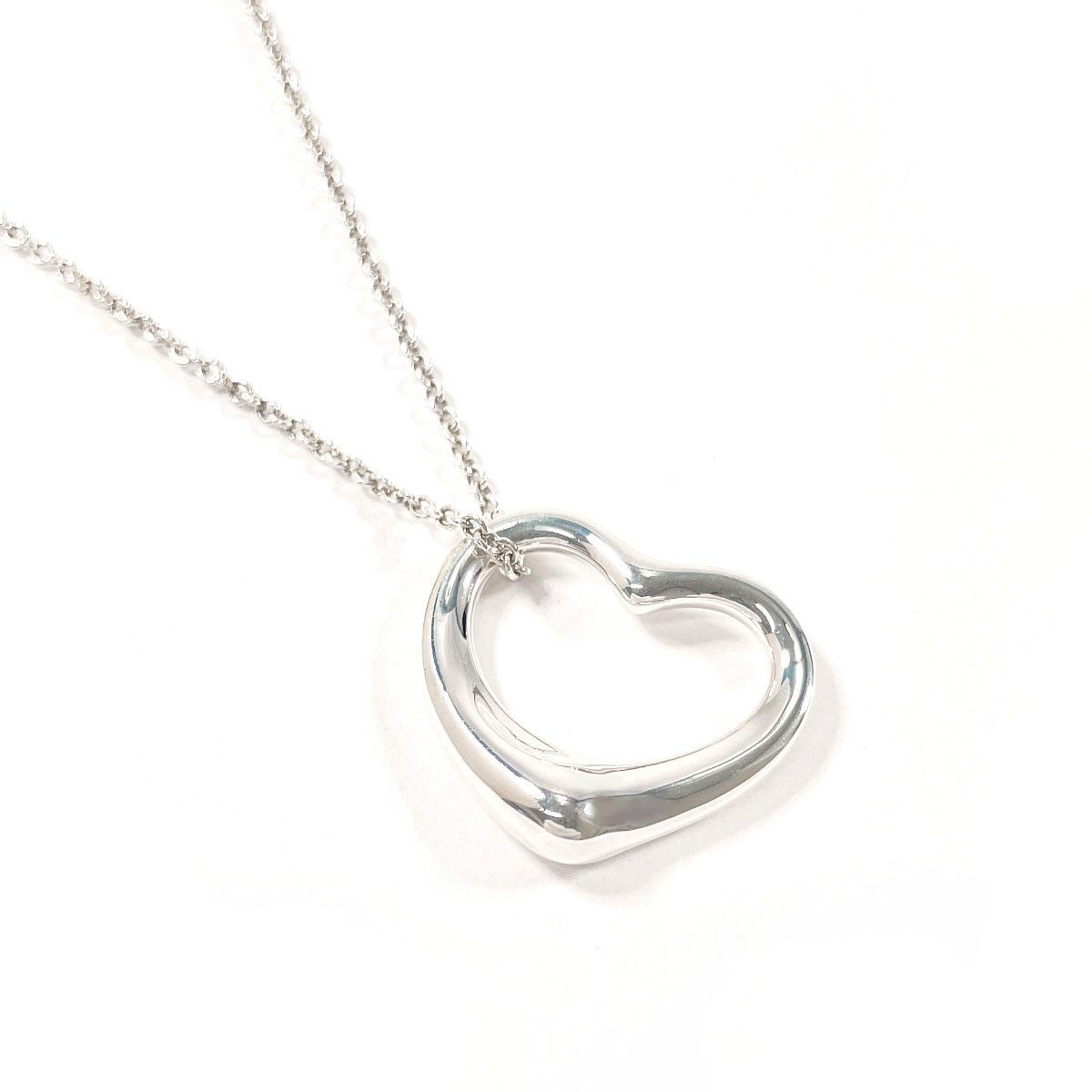 Tiffany & Co. Tiffany & Co. TIFFANY&Co. Elsa Peretti Open Heart Silver 925 Pendant Precious Metal Necklace DUTY FREE for USA Size ONE SIZE - 1 Thumbnail