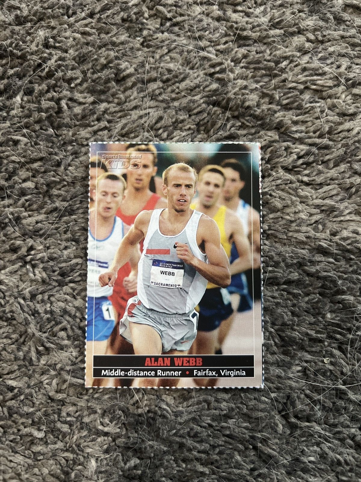 USA Olympics 2004 Sports Illustrated For Kids #418 Alan Webb Card Size ONE SIZE - 1 Thumbnail