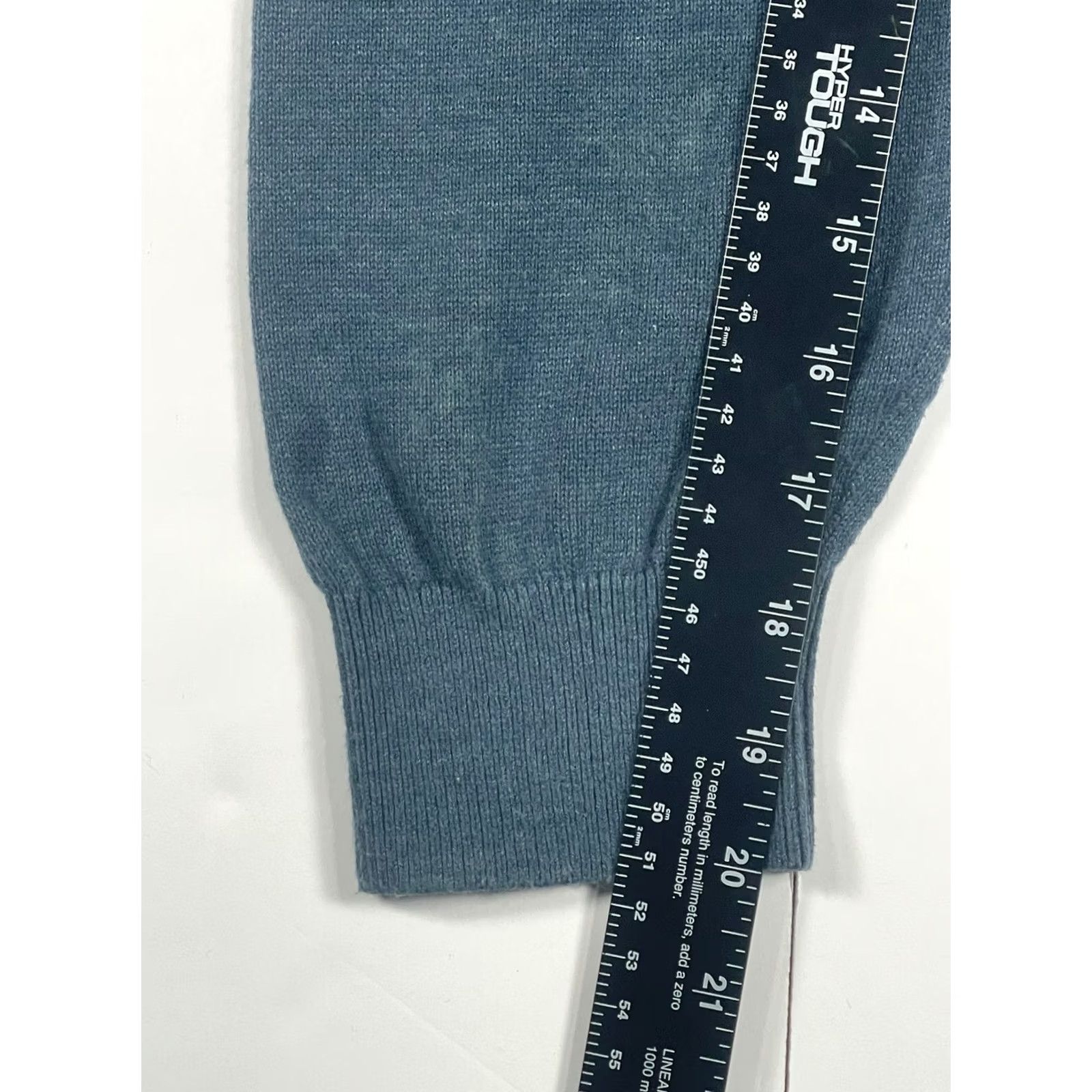 Van Heusen Van Heusen Men’s Gray Long Sleeve Pullover 1/4 Zip Knit Sweater Size M Medium Size US M / EU 48-50 / 2 - 7 Thumbnail