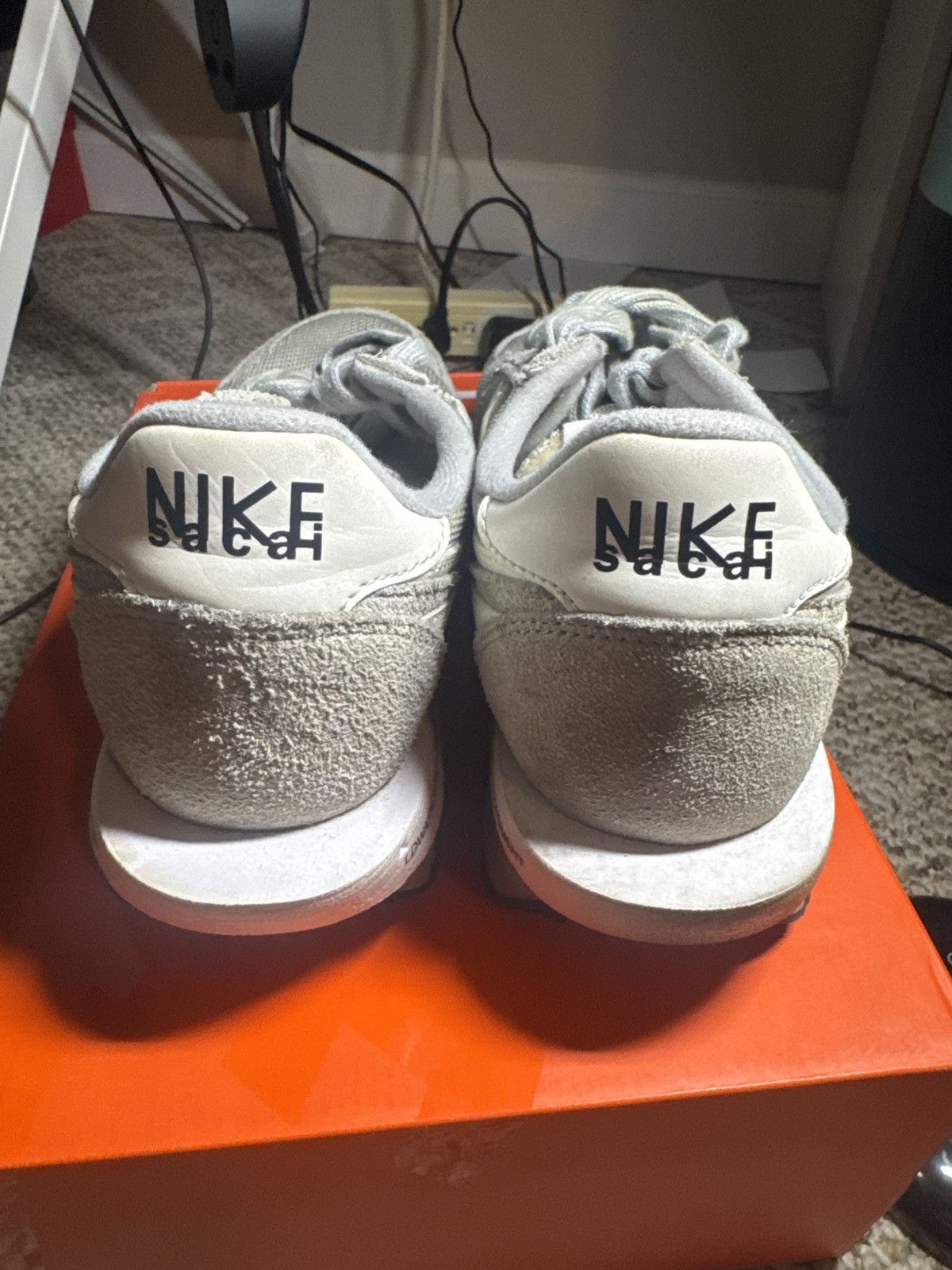 Nike Grey Fragment Sacai Waffle Size US 9 / EU 42 - 4 Thumbnail