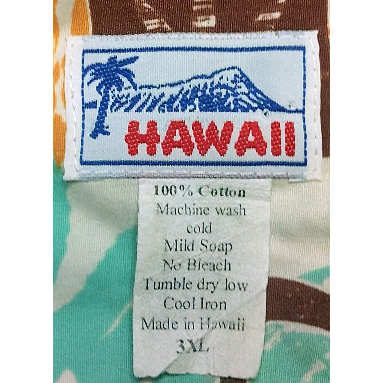 J Brand Hawaii Brand Hawaiian Shirt 3XL White Geometric Floral Pattern Vintage Casual Shirt Mens Size US XXL / EU 58 / 5 - 7 Thumbnail