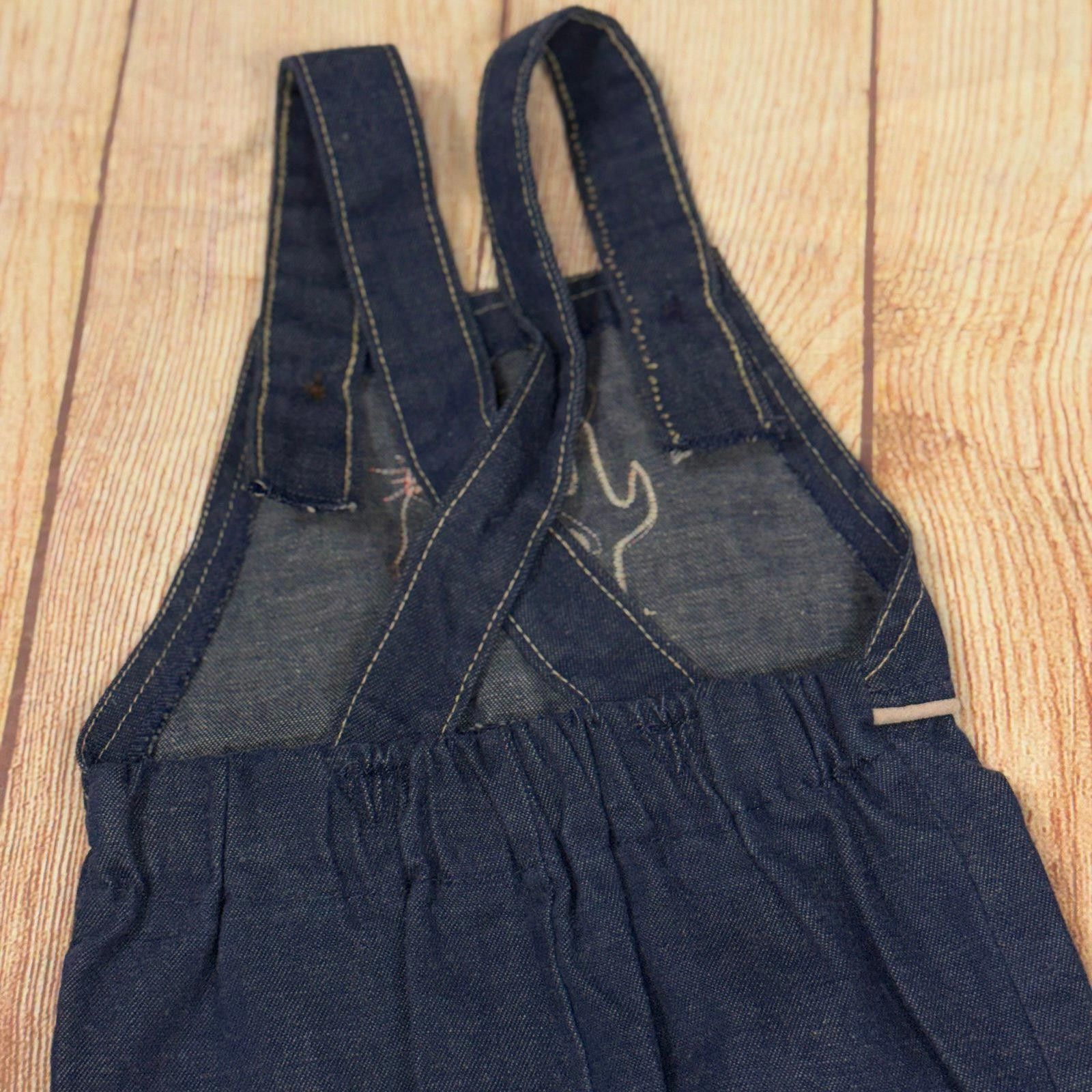 Other Vintage Health-Tex 18 Month Overalls with Cactus Embroidery Size ONE SIZE - 6 Thumbnail