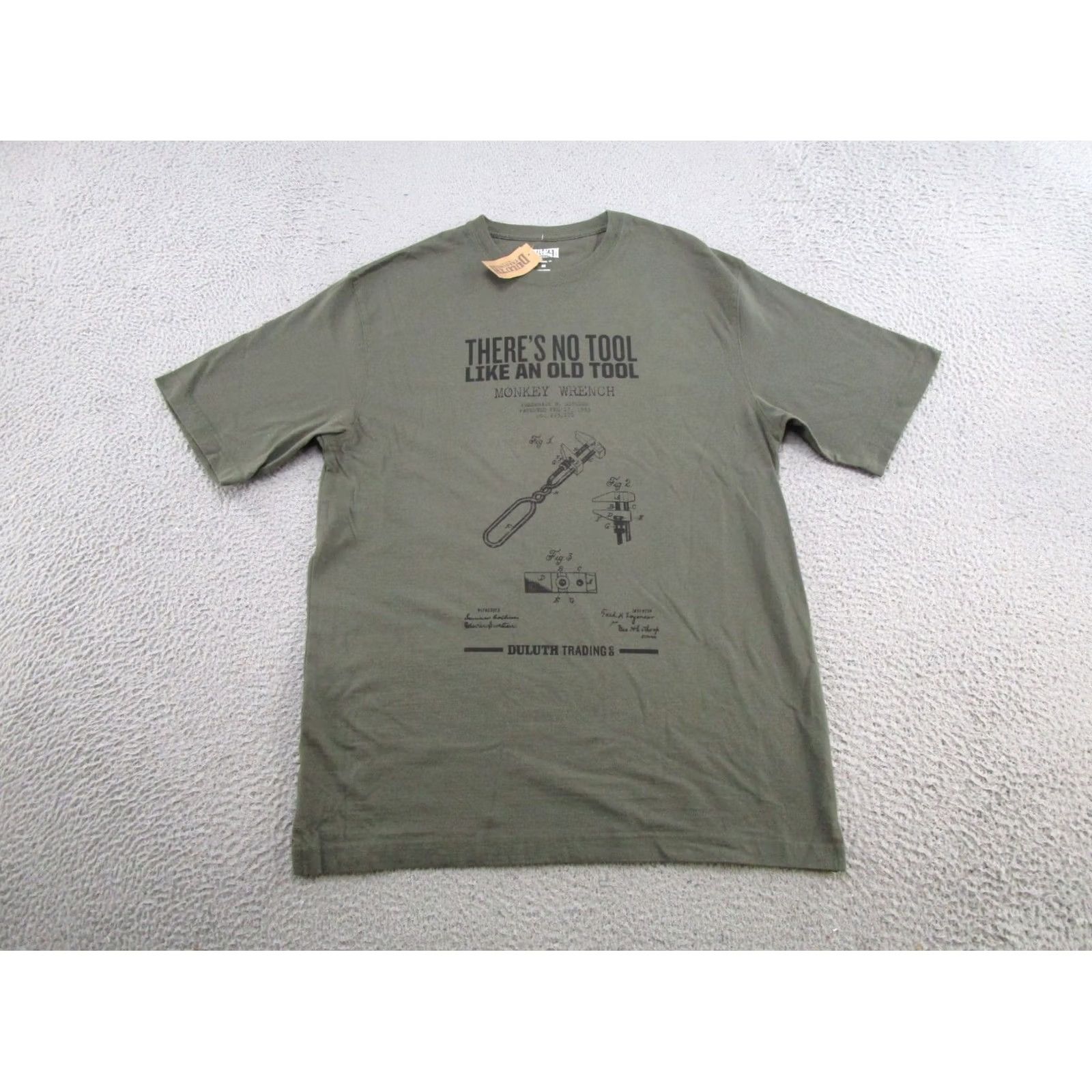 Logo 7 Duluth Shirt Mens M Green Short Sleeve Crew Neck Logo T-Shirt 94261 New Monogram Graphic USA Retro Dad Size US M / EU 48-50 / 2 - 2 Thumbnail
