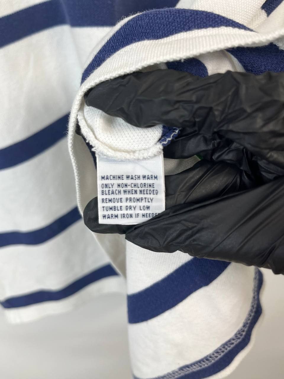 Polo Ralph Lauren RALPH LAUREN POLO SHIRT STRIPED BLUE WHITE SIZE L Size US L / EU 52-54 / 3 - 3 Thumbnail