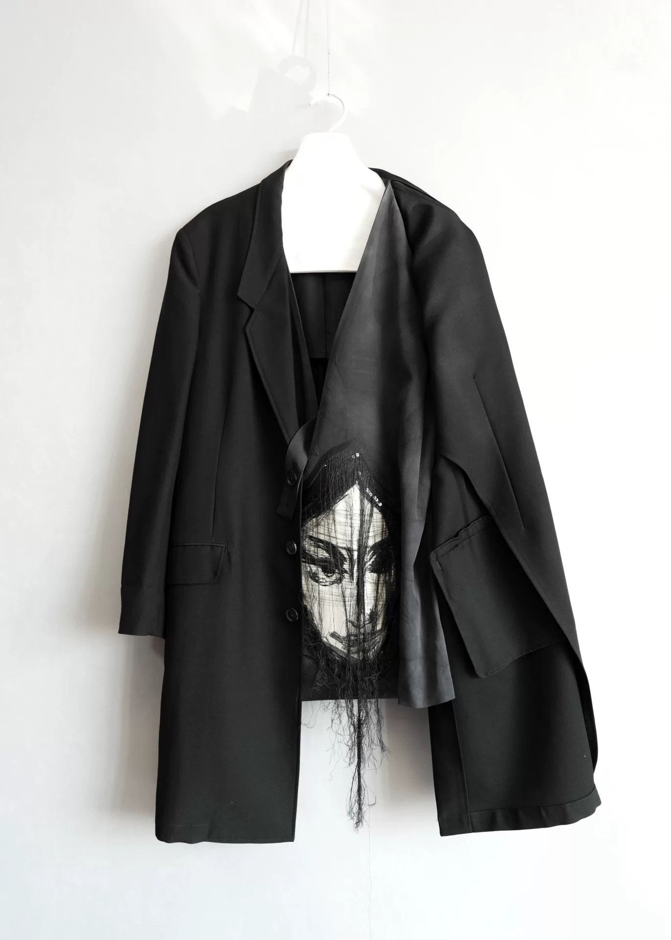 Yohji Yamamoto Yohji Yamamoto Dual-Face Coat Size US M / EU 48-50 / 2 - 1 Thumbnail