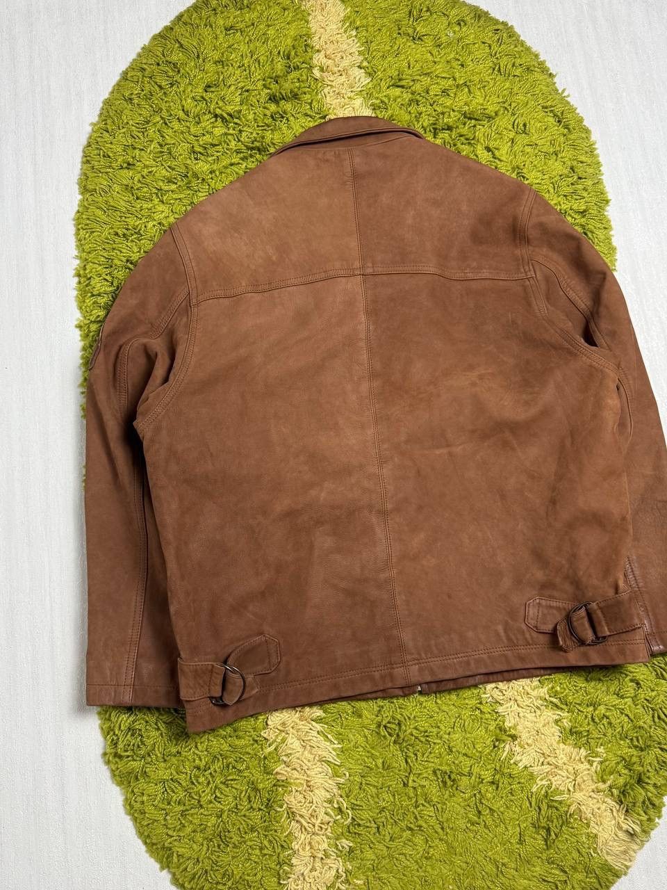 Puma RARE Archival x Puma Brown Leather Jacket Size US M / EU 48-50 / 2 - 14 Thumbnail