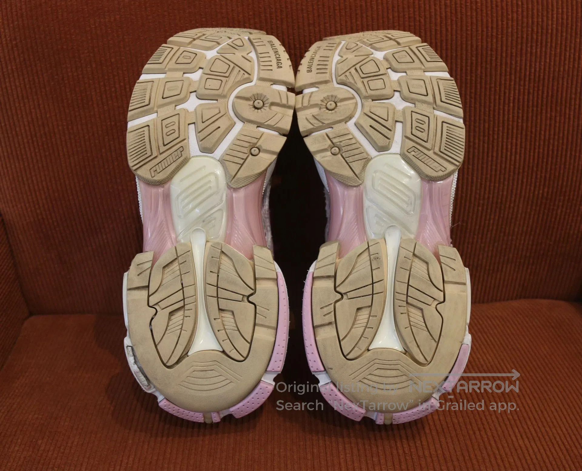 Balenciaga Balenciaga Runner Pink White Dad Shoes. Size US 7 / IT 37 - 6 Thumbnail