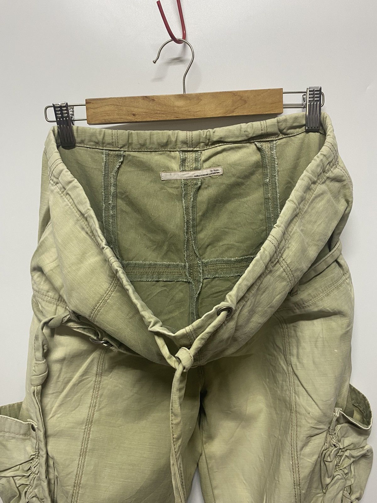 Designer × Japanese Brand Double Standard Clothing Women’s Cargo Multi Pocket Pants Size 36" / US 14 / IT 50 - 11 Thumbnail