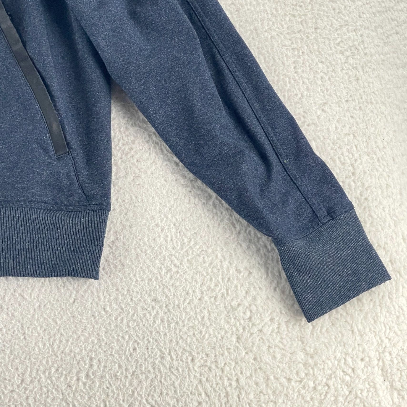 Lululemon Lululemon Jacket Mens Size XXL Blue Long Sleeve Full Zip Mock Neck Zipper Pocket Size US XXL / EU 58 / 5 - 4 Thumbnail