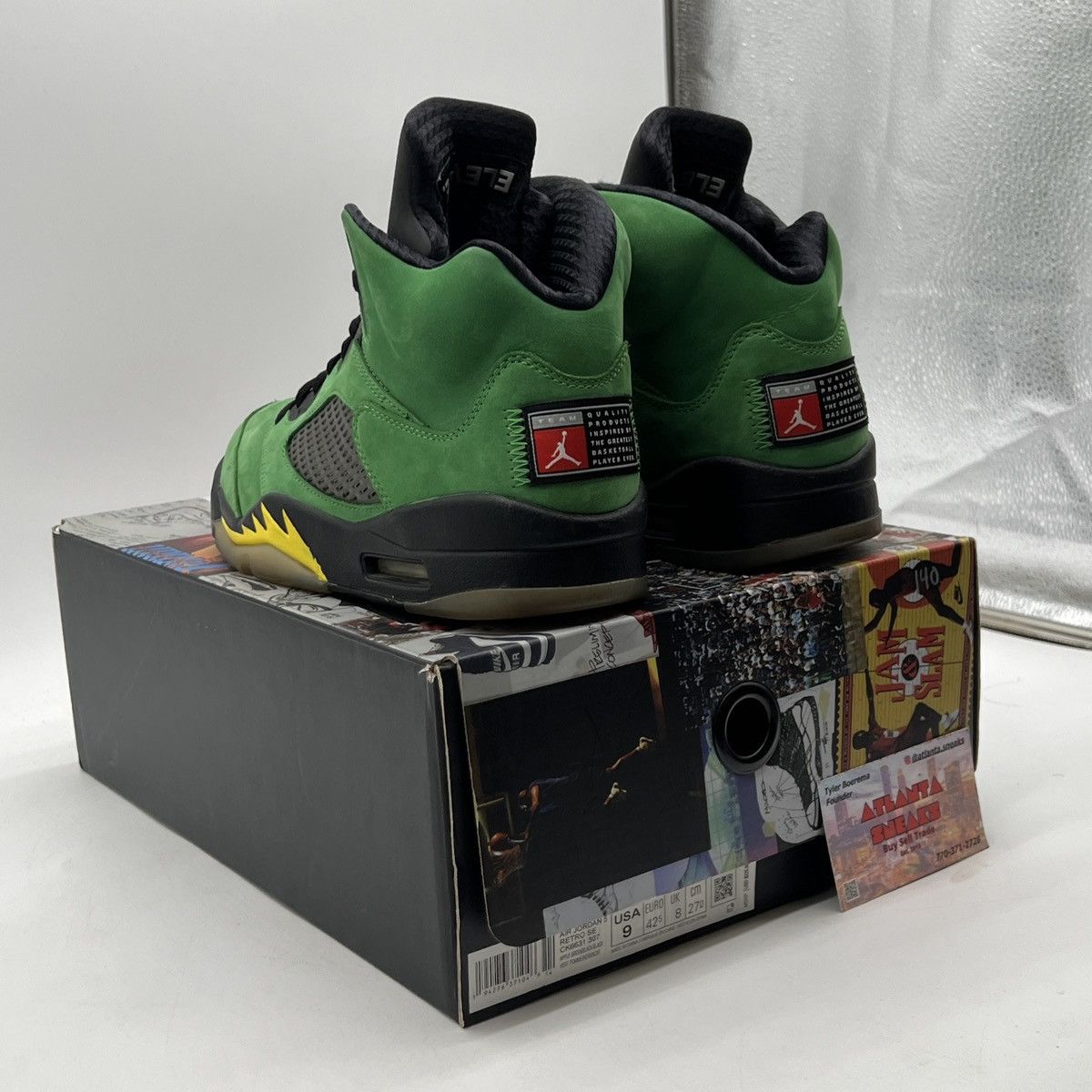 Jordan Brand Air Jordan 5 Oregon Size US 9 / EU 42 - 4 Thumbnail