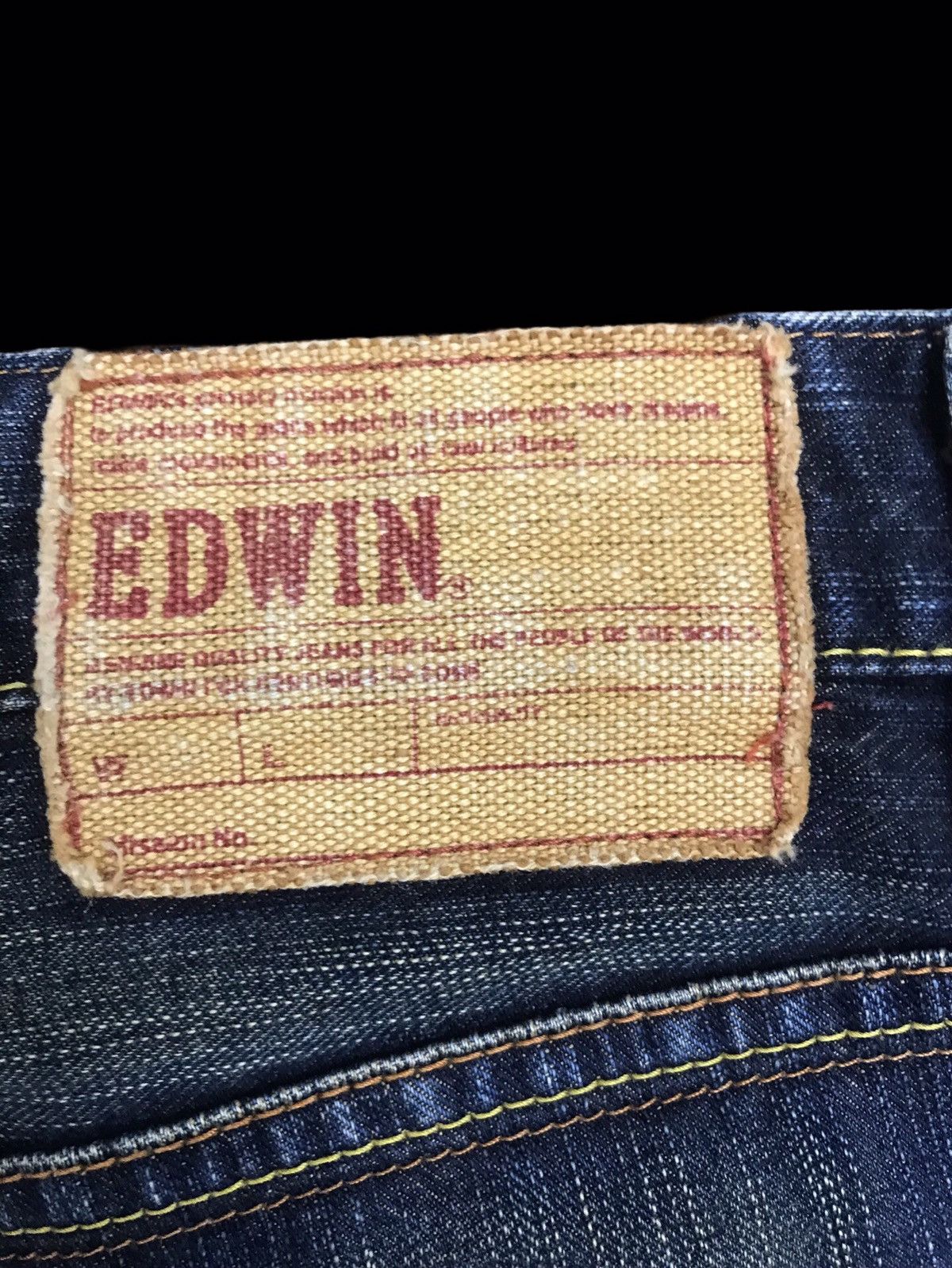 Edwin 💥WIDE FLARE💥EDWIN STONEWASH SICK FADES MUD WASH DENIM F330 Size US 32 / EU 48 - 16 Thumbnail