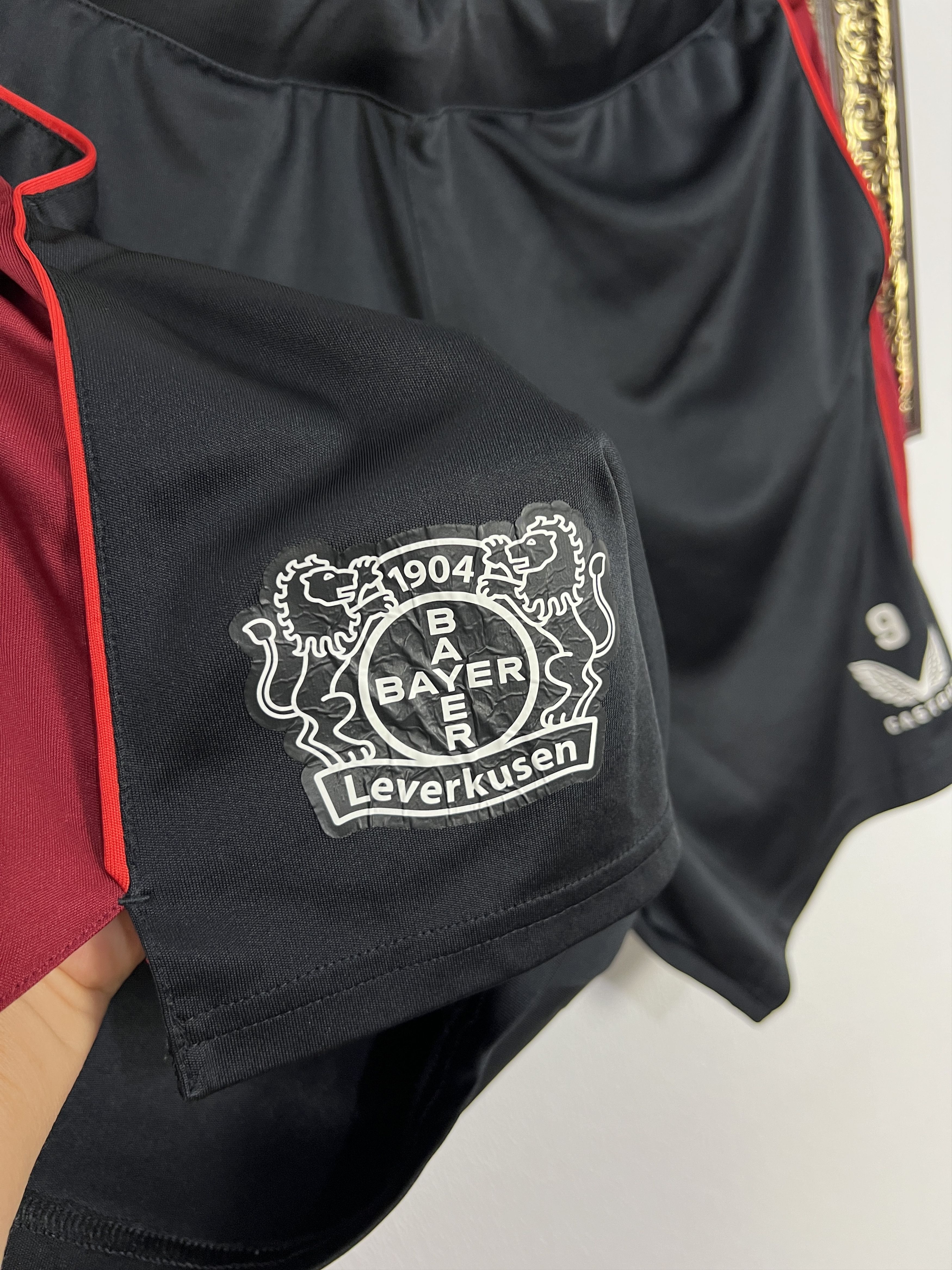 Castore Player Issue Bayer 04 Leverkusen Football Shorts Soccer Size US 34 / EU 50 - 3 Thumbnail
