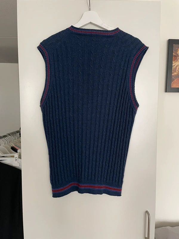 Burberry Burberry Navy Vest (L) Size US L / EU 52-54 / 3 - 2 Thumbnail