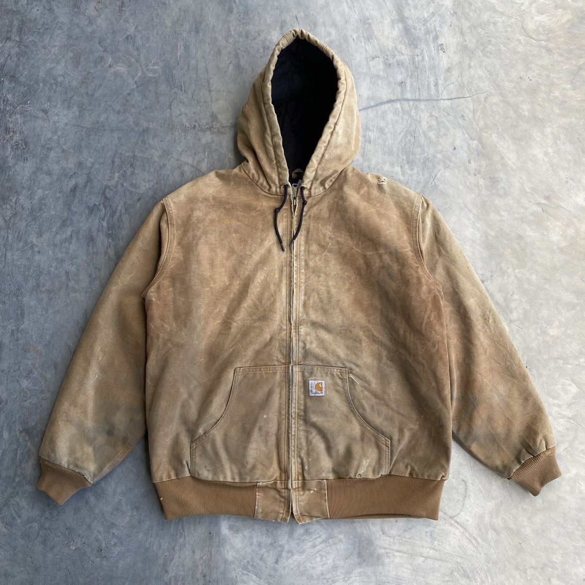 Carhartt × Vintage Carhartt avtive jacket WJ130 BRN Size US XL / EU 56 / 4 - 1 Thumbnail