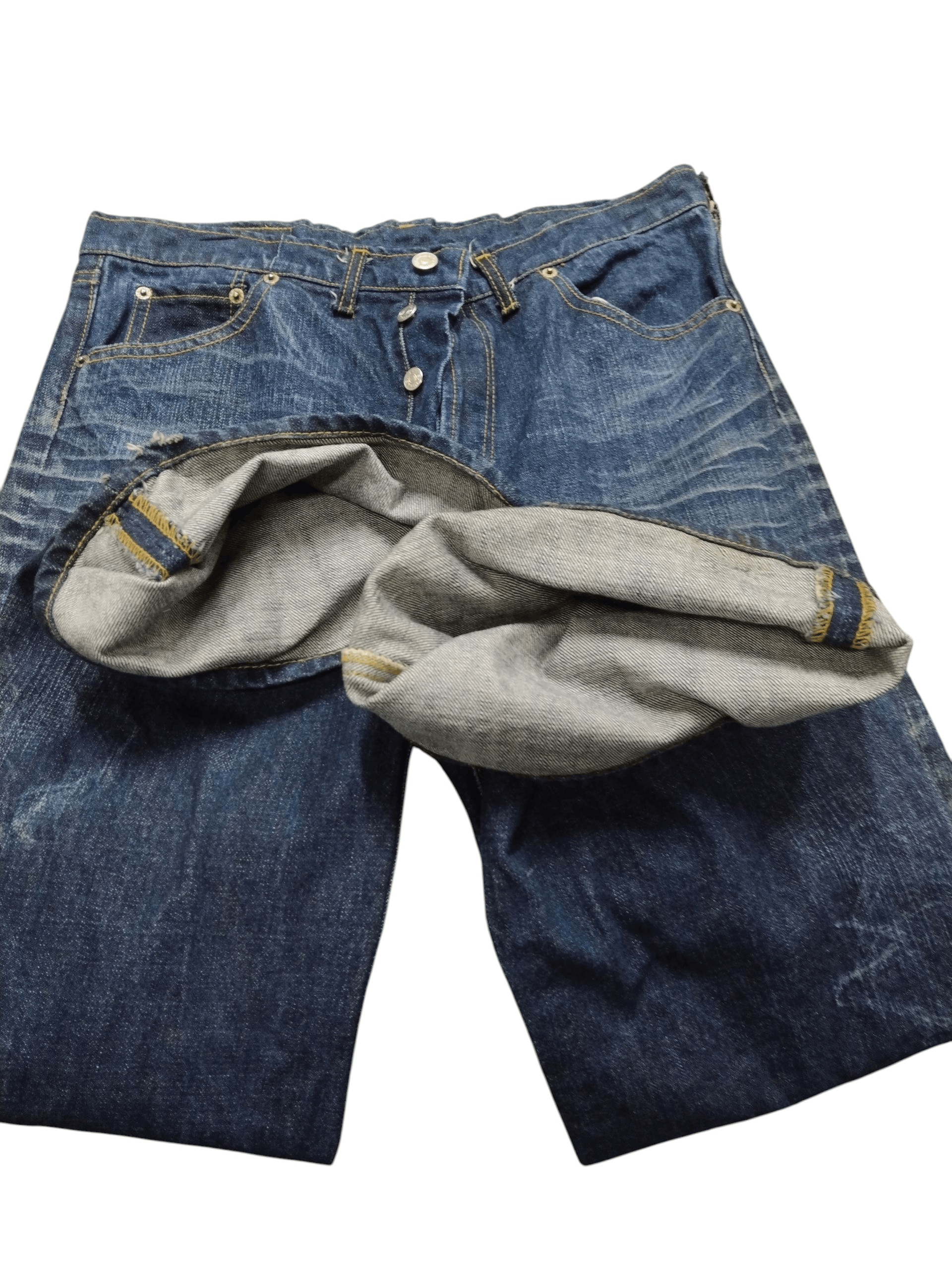 Justin Marvelous awesome Distressed like new Justin BOOT CUT jeans Size US 34 / EU 50 - 16 Thumbnail