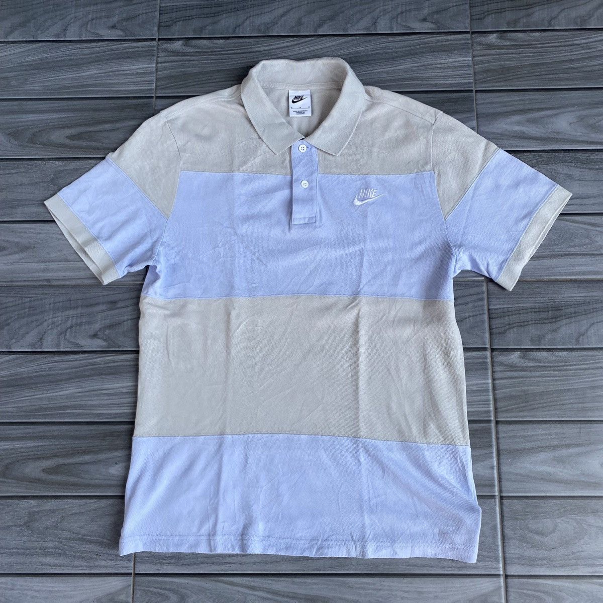 Nike Polo shirt Nike sportwear colorblock Size US M / EU 48-50 / 2 - 1 Thumbnail