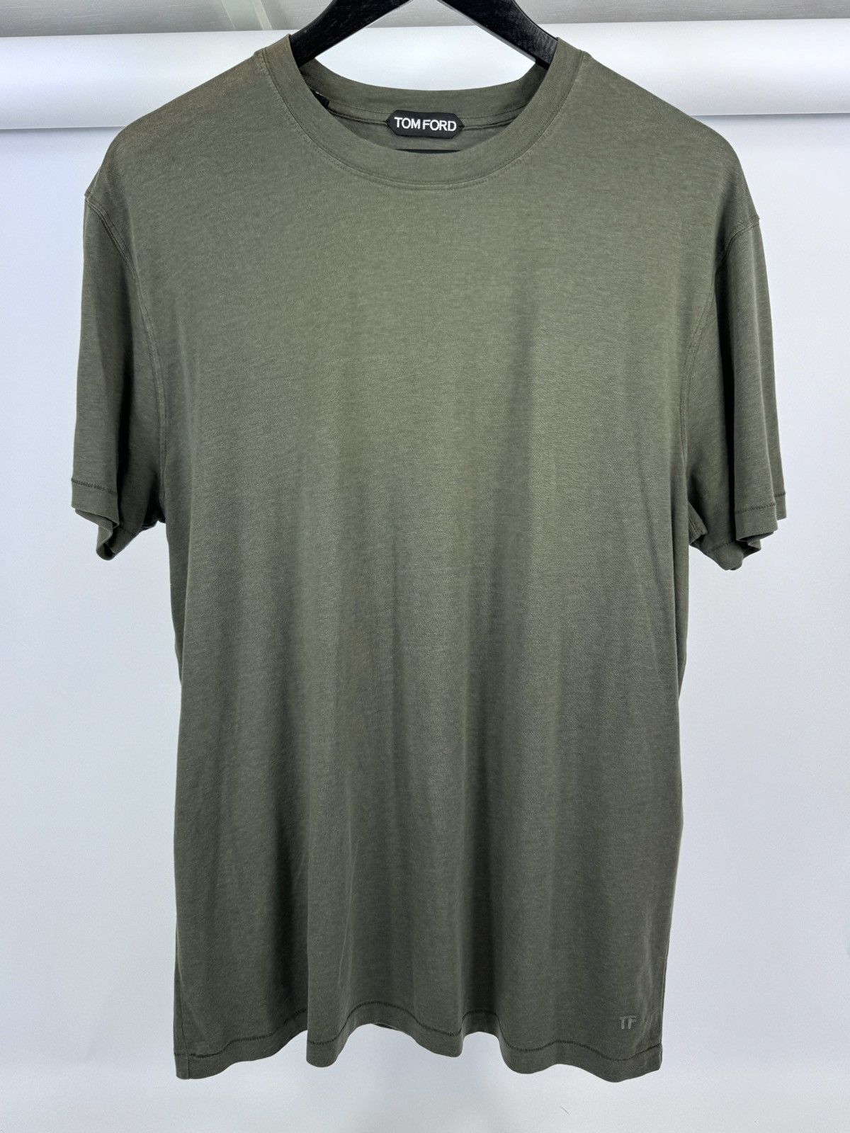 Tom Ford LOGO DETAILED T-SHIRT Size US L / EU 52-54 / 3 - 1 Thumbnail