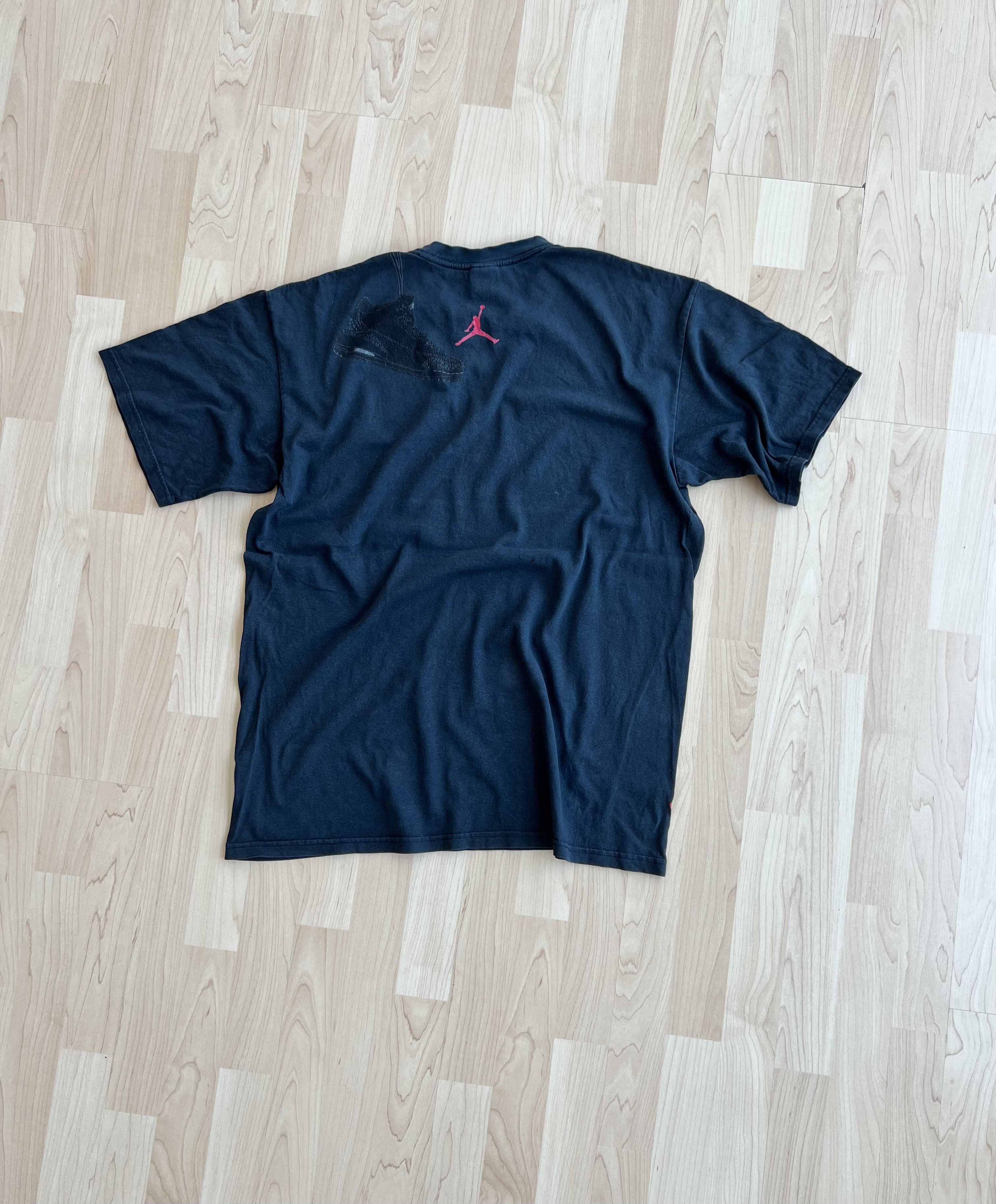 Jordan Brand T-shirt 2007 Nike Air Jordan 3 Black Cat Retro Size US L / EU 52-54 / 3 - 7 Thumbnail