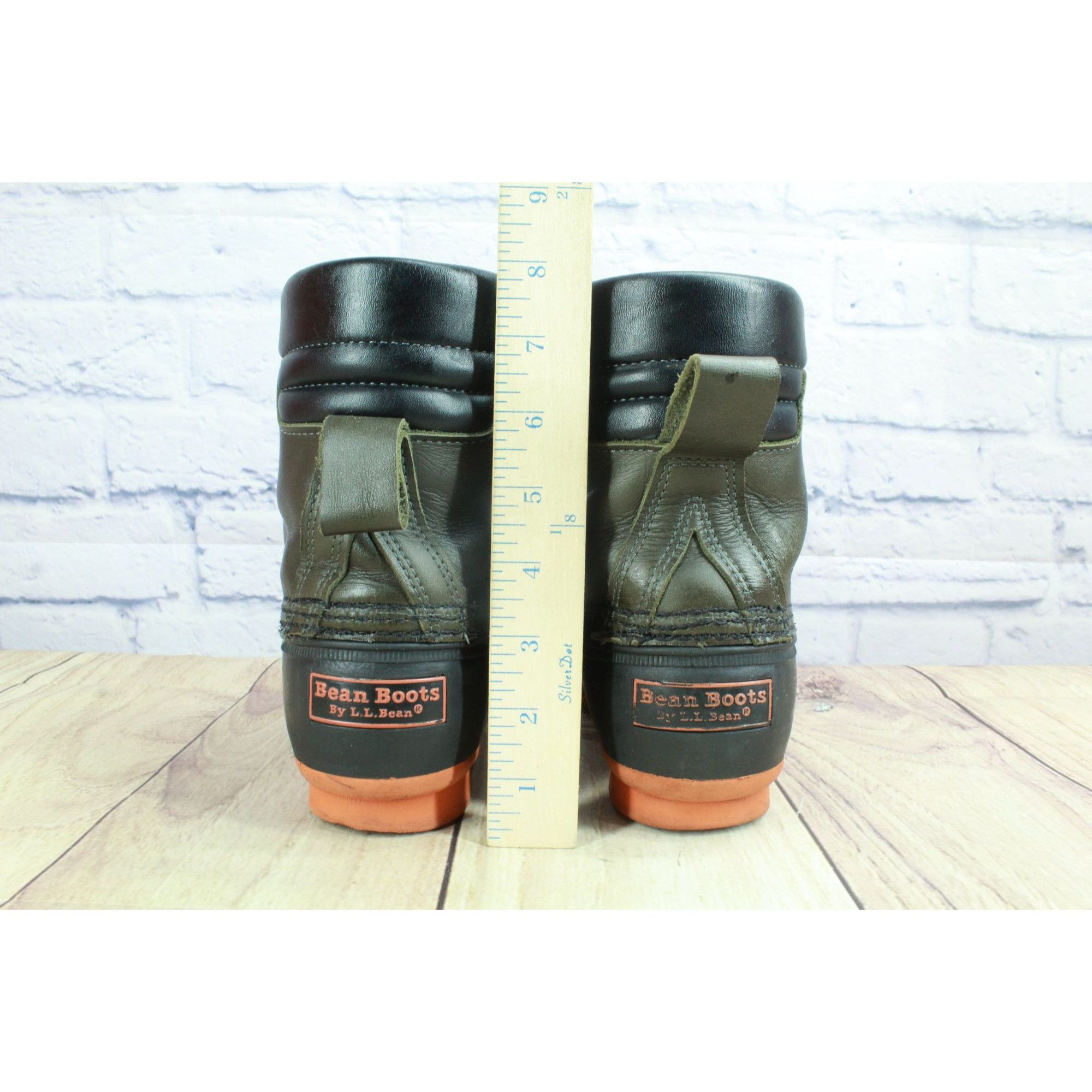 LL Bean Waterproof Tumbled Leather Duck Boots Women’s