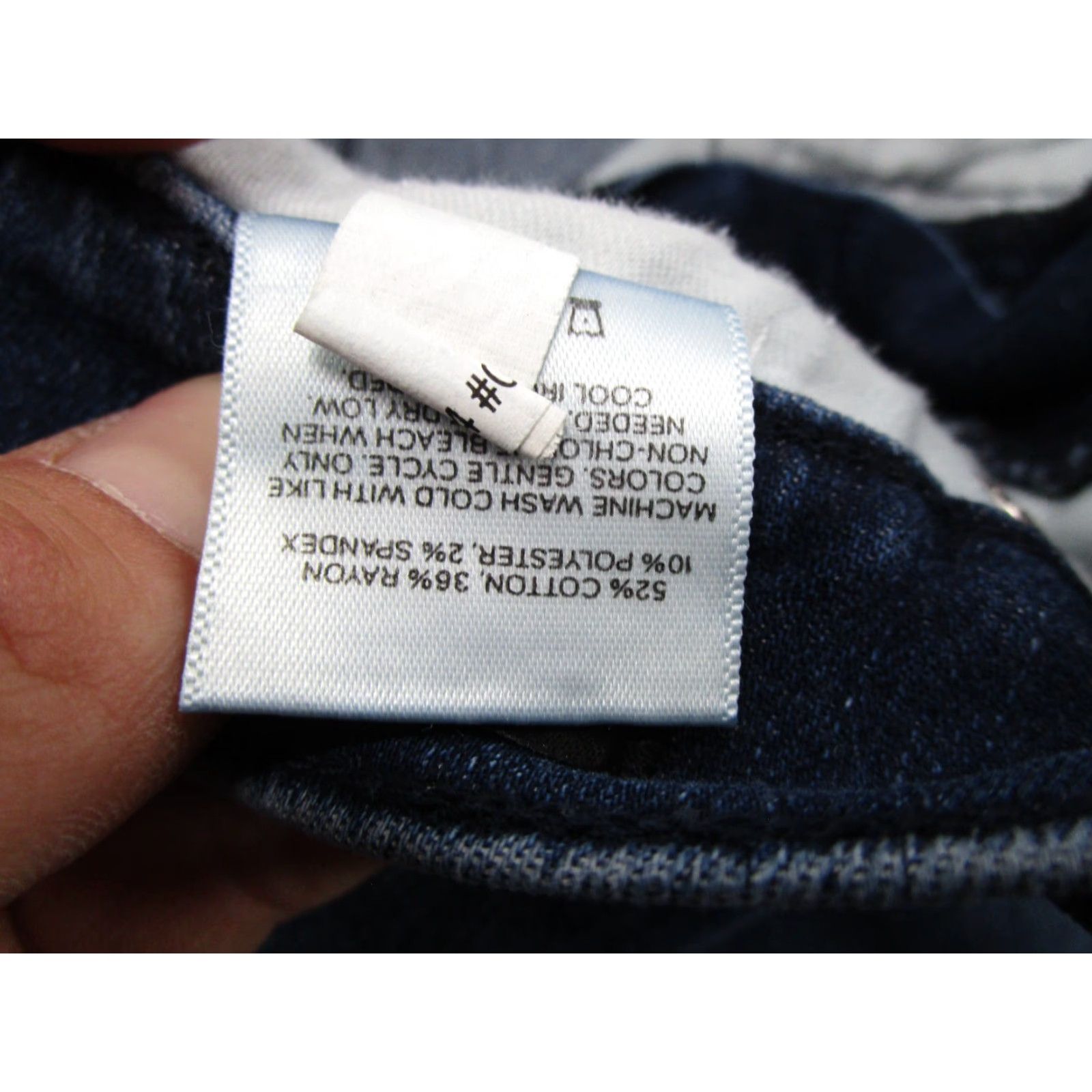 Express Express Womens Jeans Skinny Mid Rise Blue Stretch 2S Denim 5-Pocket Regular Subcategory: Jeans Size 26" / US 2 / IT 38 - 7 Thumbnail