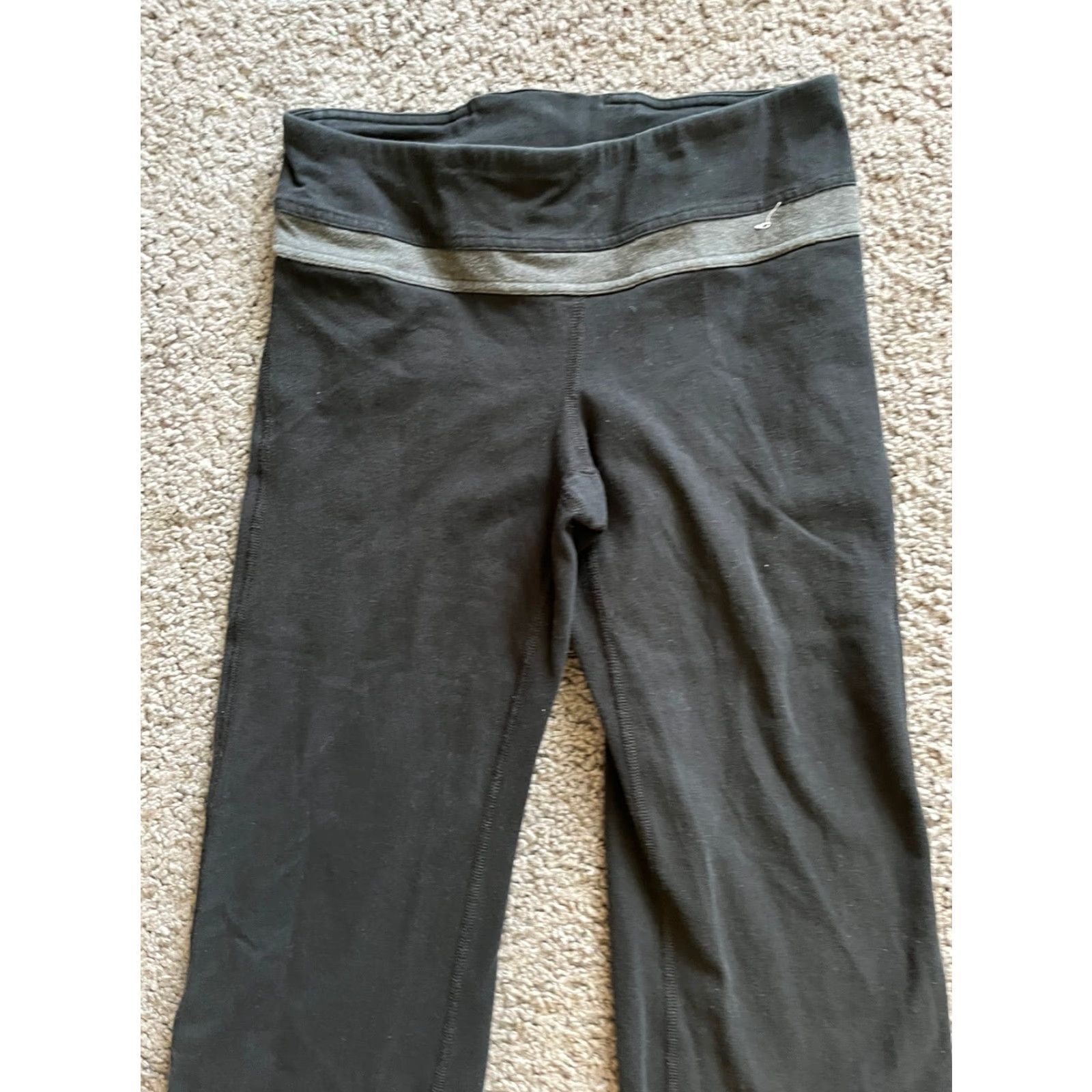 Gap Gap Fit Leggings Women S Black Pull On Cropped Athletic Skinny 90s? Size 28" / US 6 / IT 42 - 5 Thumbnail