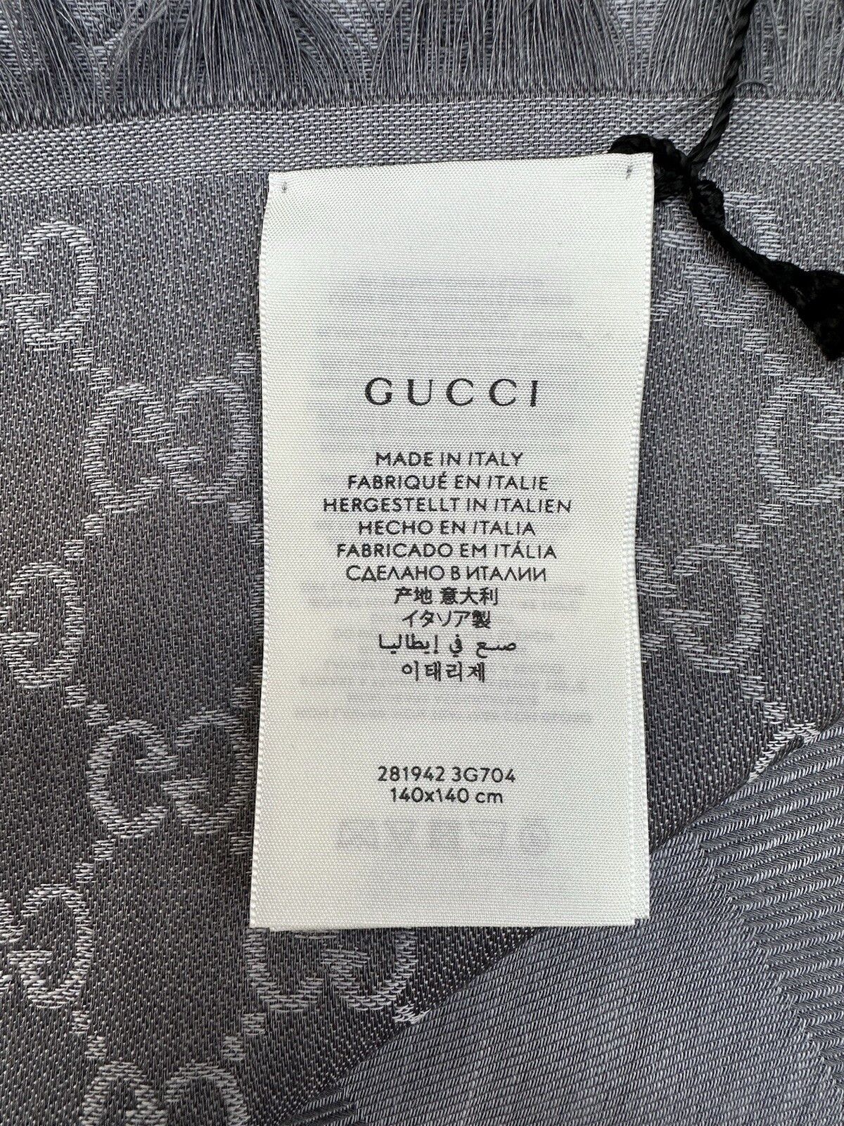 Gucci Size-140x140cm New Gucci Scarves Wool/Silk Size ONE SIZE - 9 Thumbnail