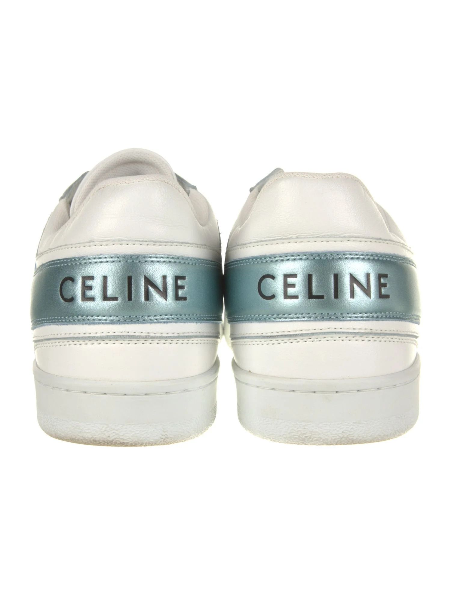Celine o1bcso1str0724 Low Wave Lace up Sneaker Light Blue Size US 8 / IT 38 - 4 Thumbnail