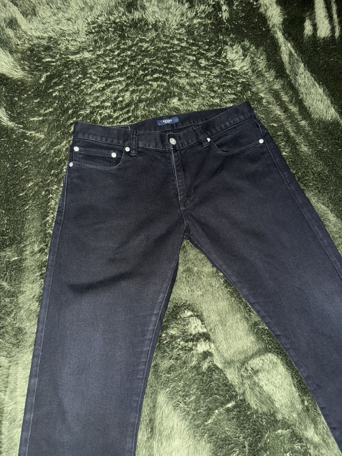 Beams Japan [M] BEAMS HEART JAPAN leather label cotton pants black Size US 32 / EU 48 - 5 Thumbnail